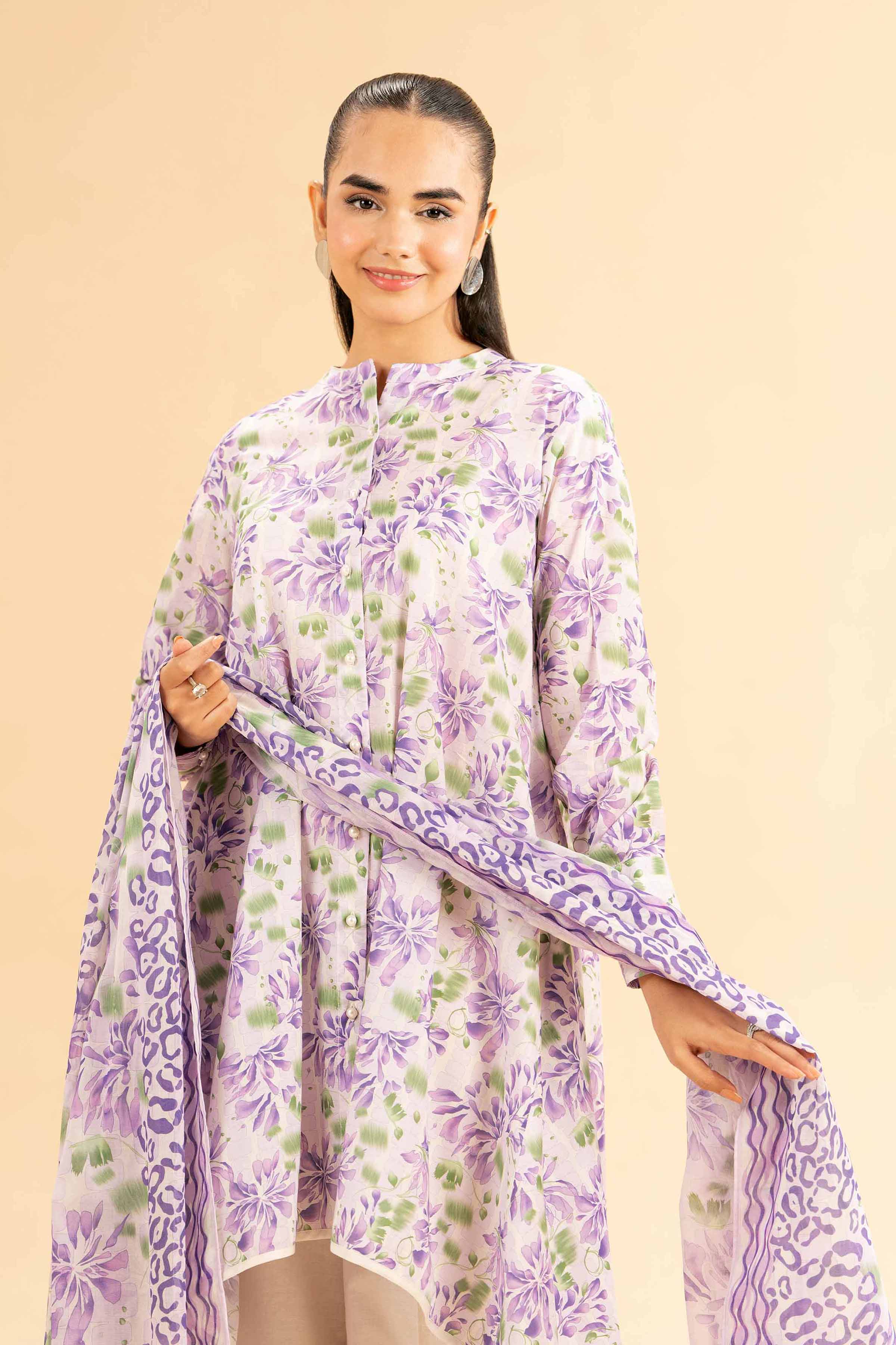 Nishat Linen 3 Piece - Printed Loose Fabric - 42503117 Freedom To Buy 2025