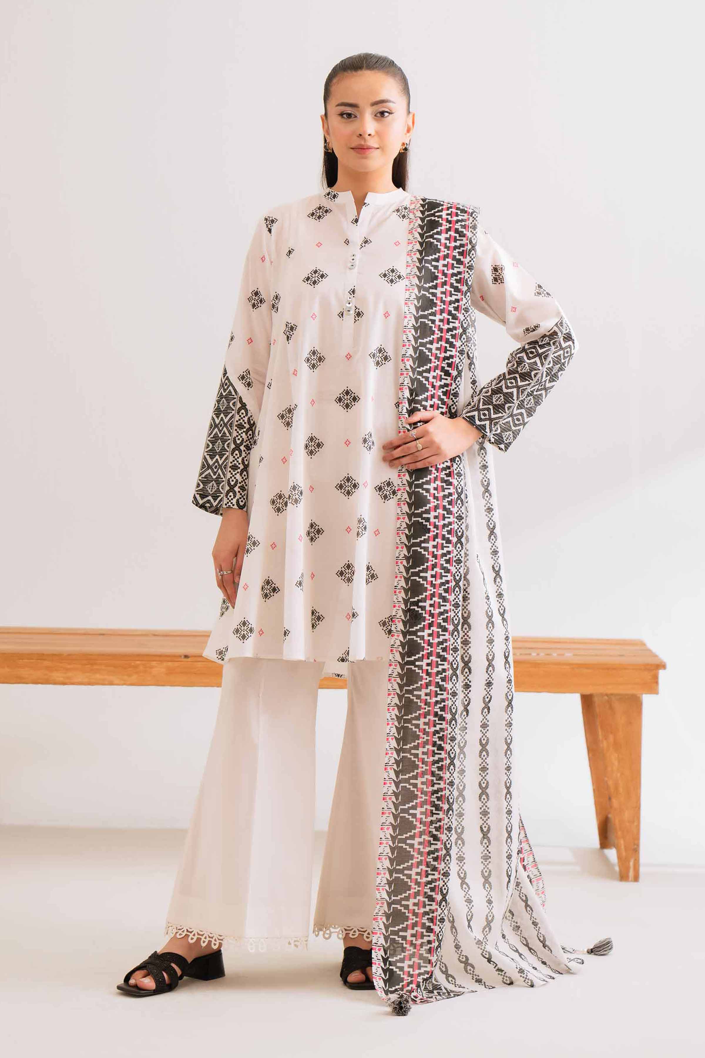 Nishat Linen 3 Piece - Printed Loose Fabric - 42503253 Freedom To Buy Eid Edition 2025