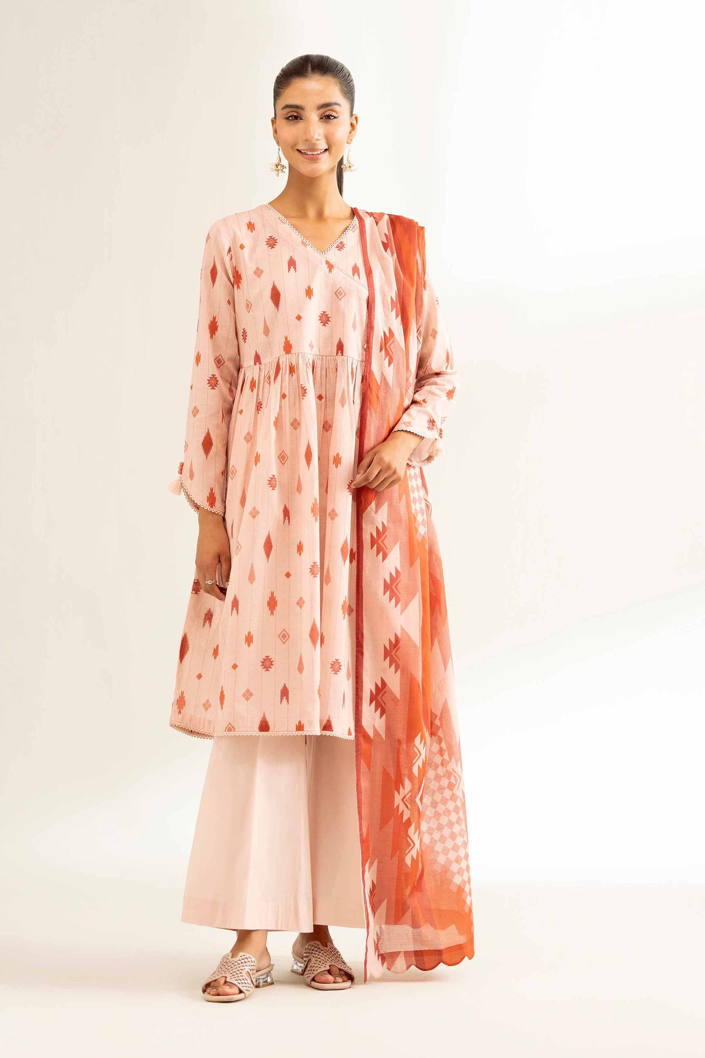 Nishat Linen 3 Piece - Printed Loose Fabric - 42503254 Freedom To Buy Eid Edition 2025