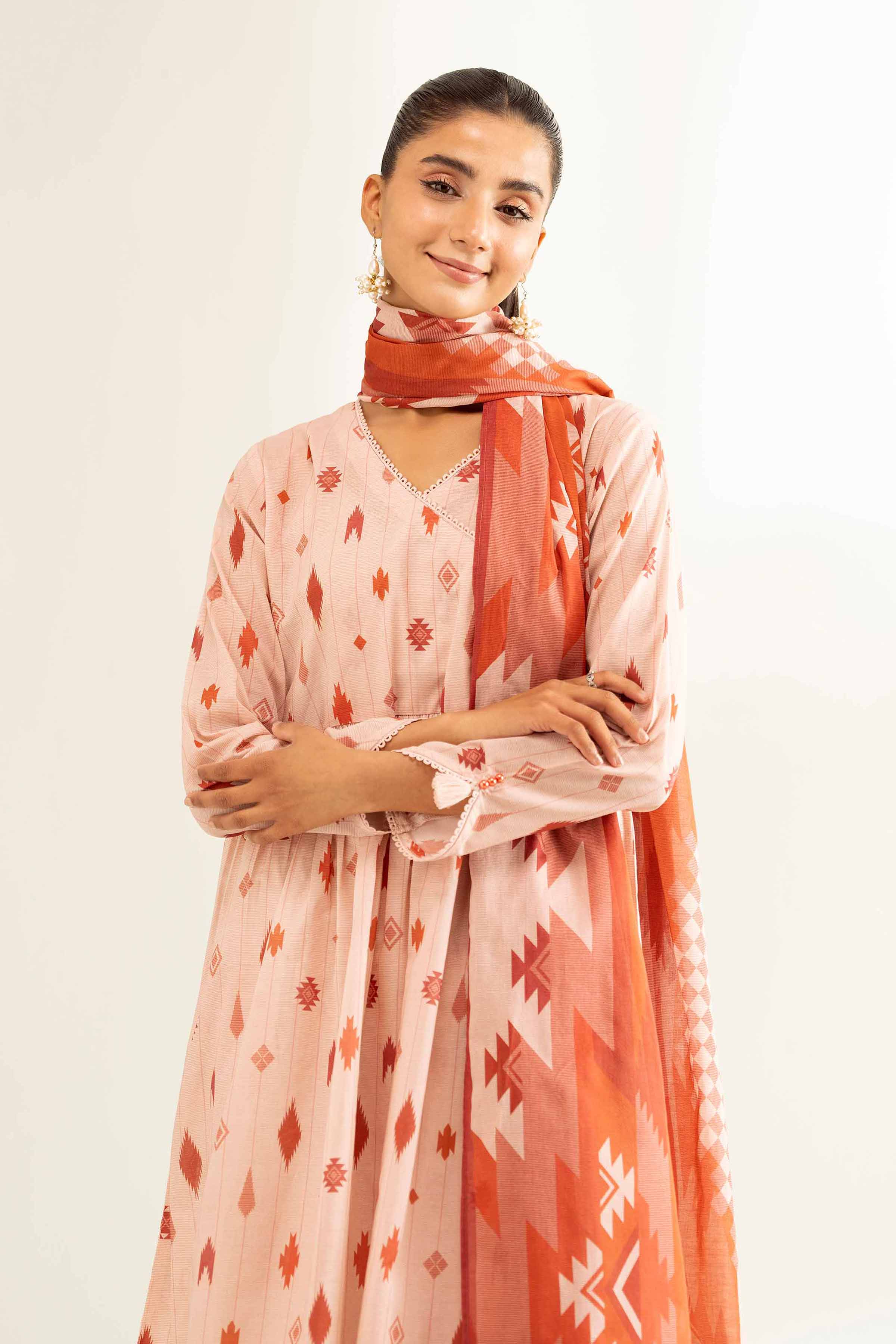 Nishat Linen 3 Piece - Printed Loose Fabric - 42503254 Freedom To Buy Eid Edition 2025 - Image 2