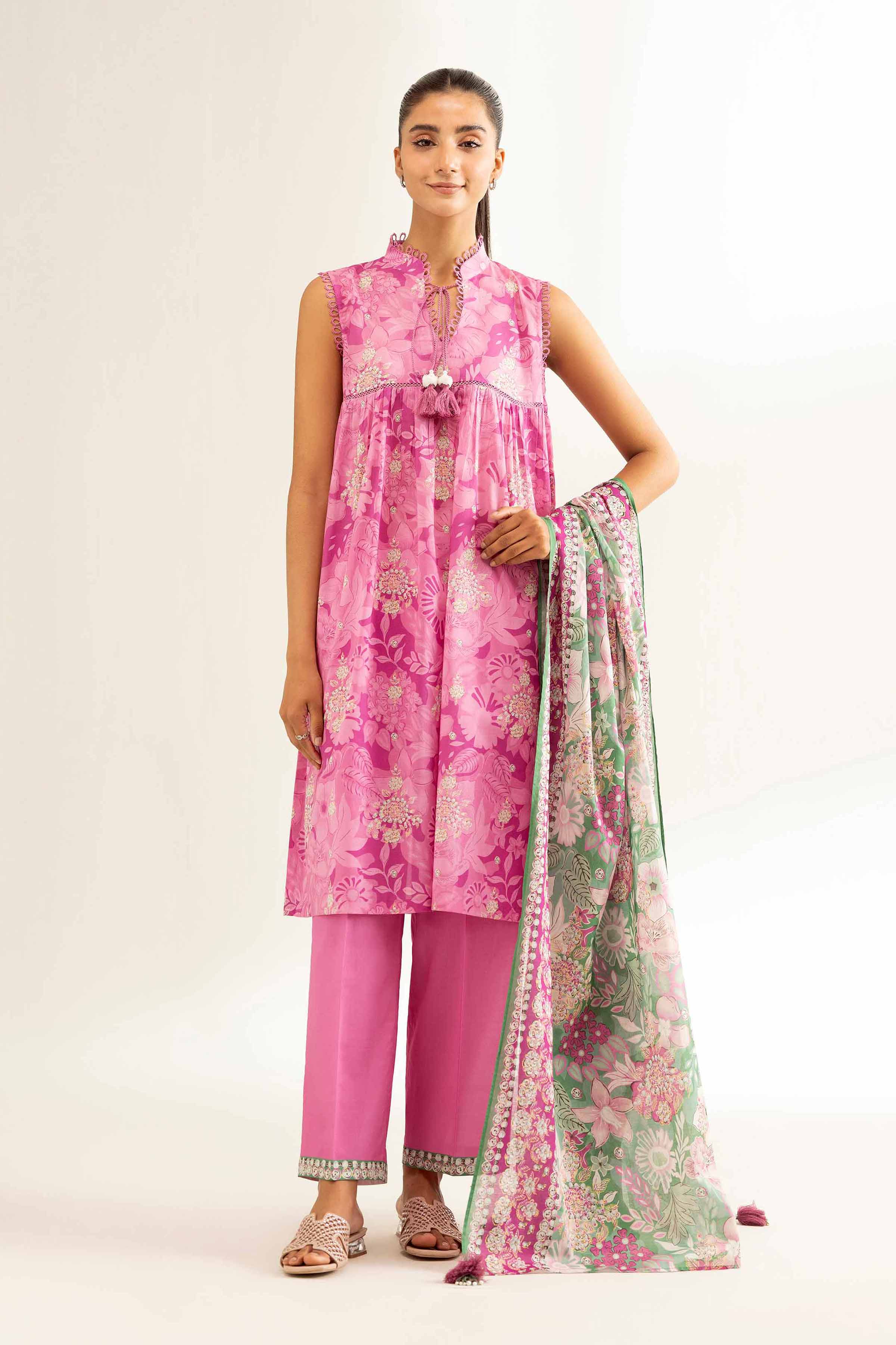Nishat Linen 3 Piece - Printed Loose Fabric - 42503258 Freedom To Buy Eid Edition 2025