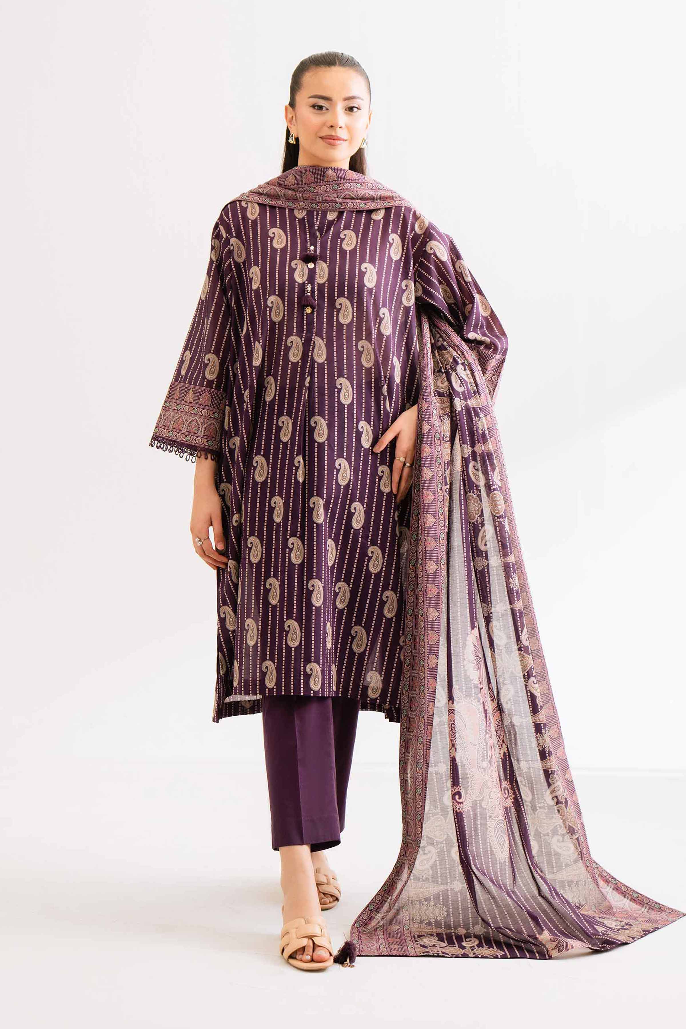 Nishat Linen 3 Piece - Printed Loose Fabric - 42503265 Freedom To Buy Eid Edition 2025