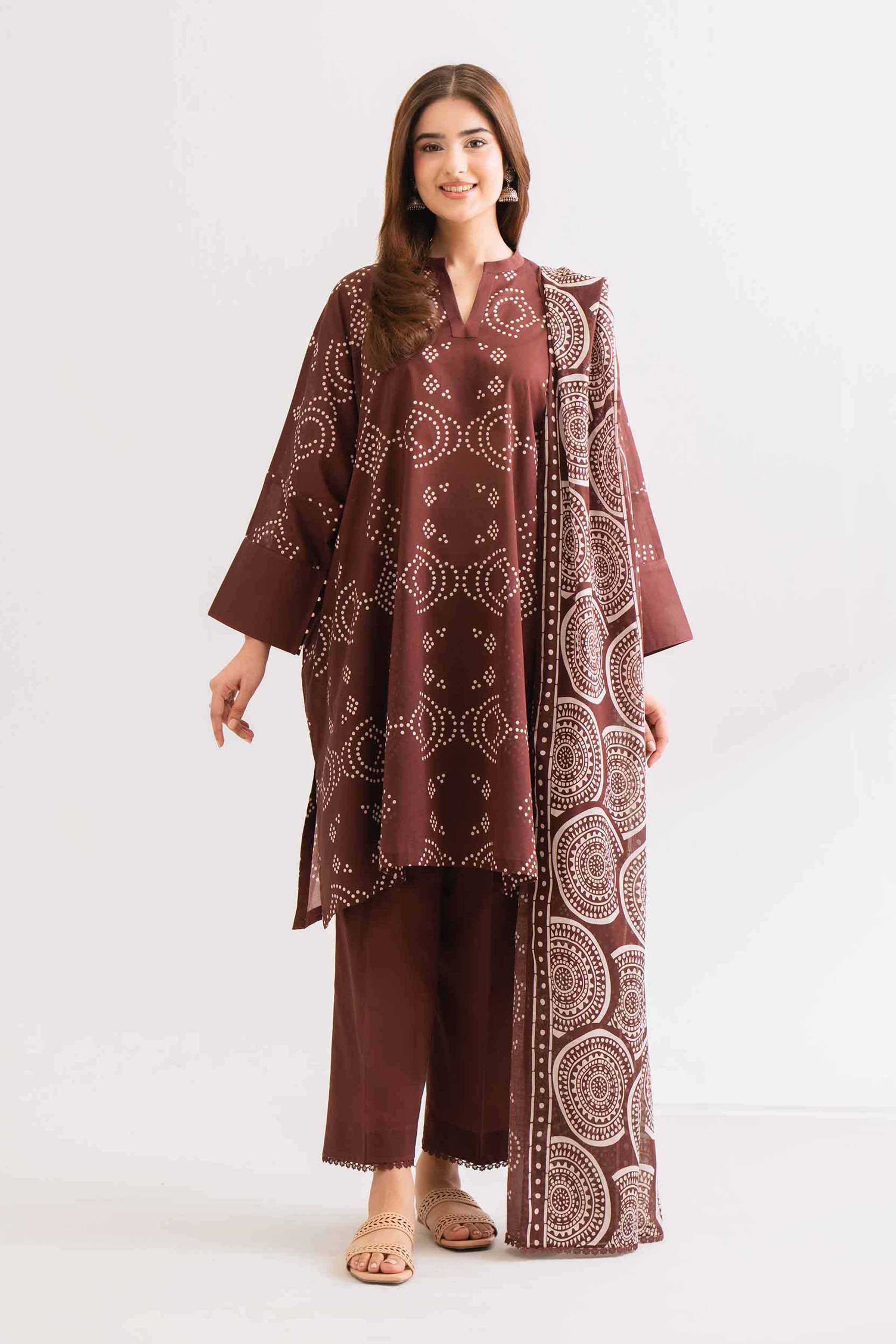 Nishat Linen 3 Piece - Printed Loose Fabric - 42503267 Freedom To Buy Eid Edition 2025