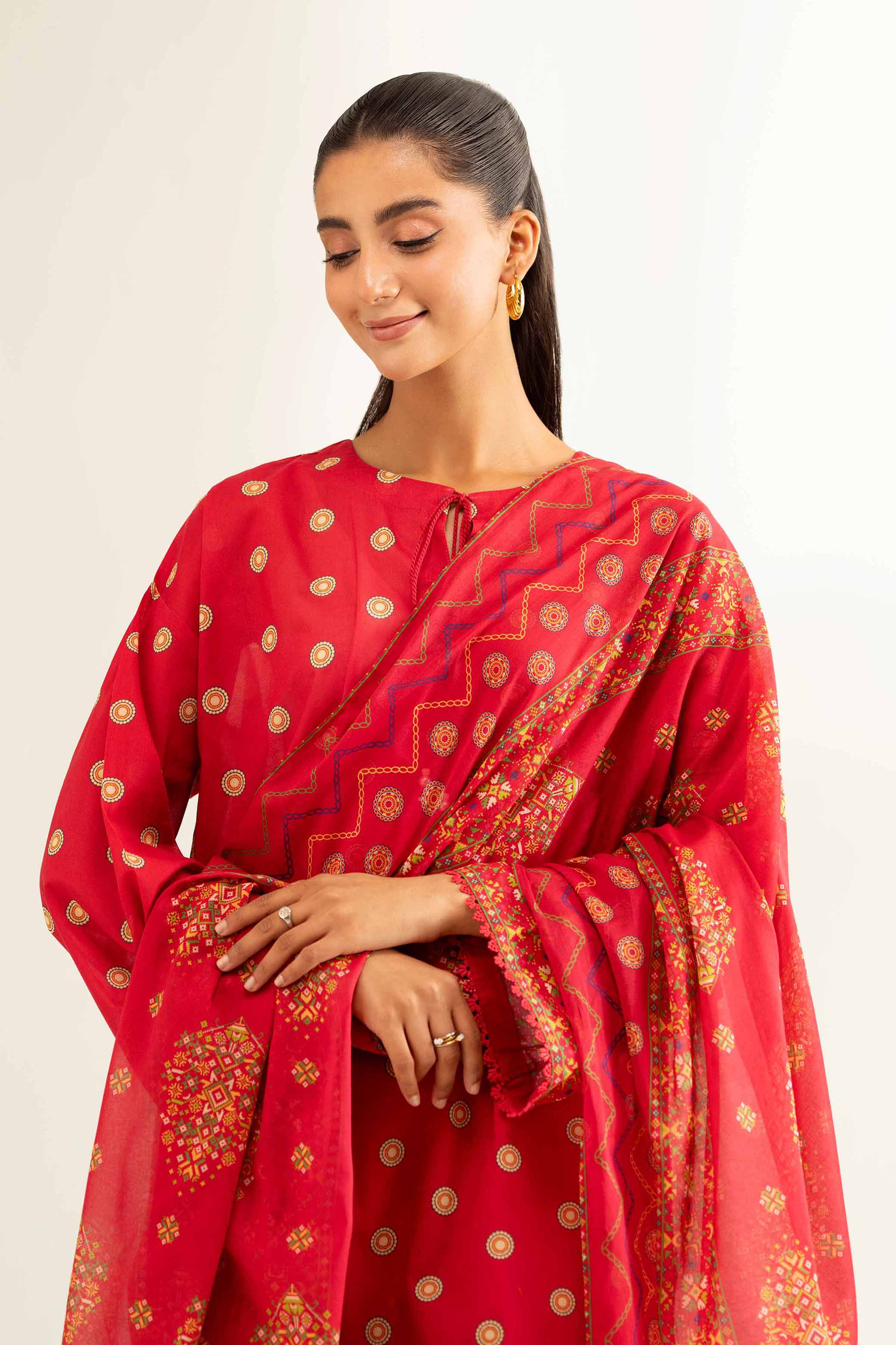Nishat Linen 3 Piece - Printed Loose Fabric - 42503278 Freedom To Buy Eid Edition 2025 - Image 2