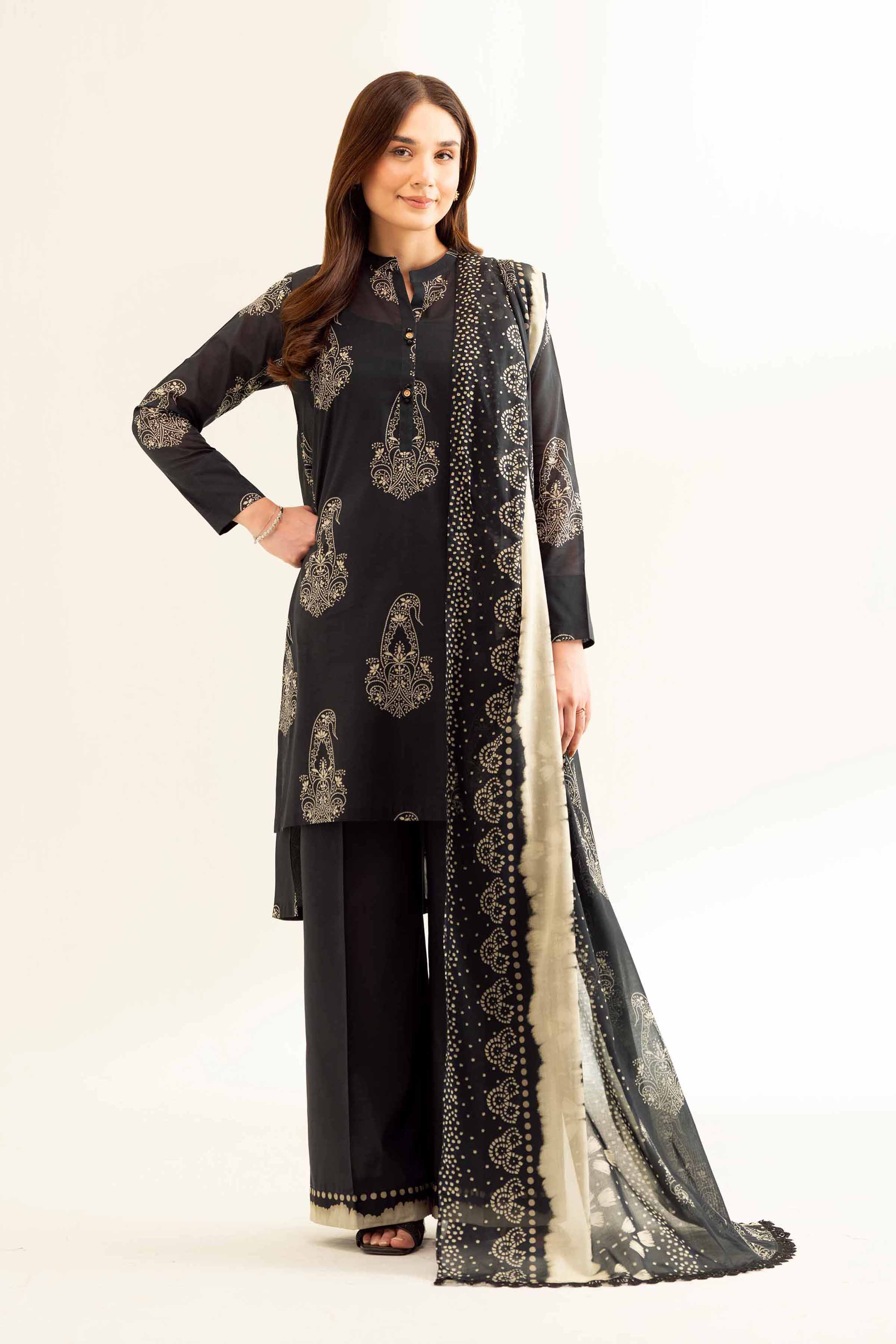 Nishat Linen 3 Piece - Printed Loose Fabric - 42503279 Freedom To Buy Eid Edition 2025
