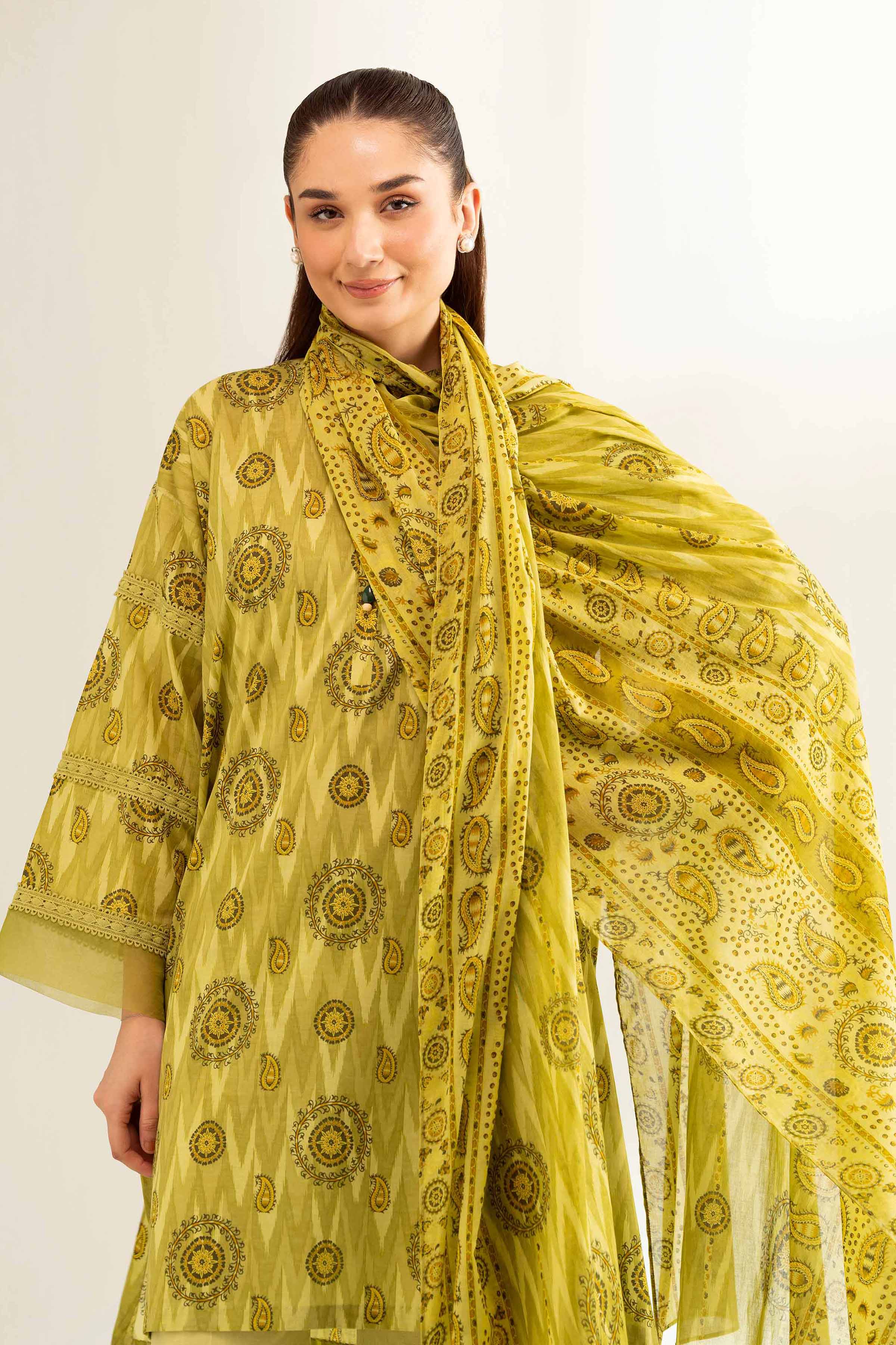 Nishat Linen 3 Piece - Printed Loose Fabric - 42503281 Freedom To Buy Eid Edition 2025 - Image 2
