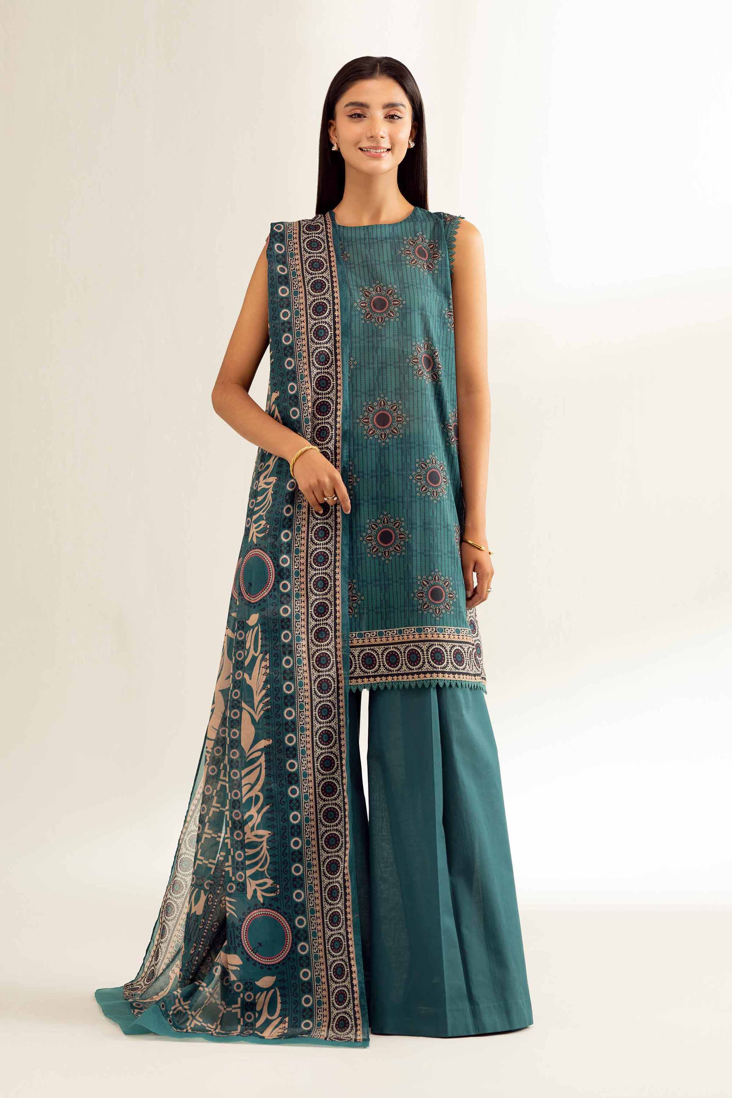 Nishat Linen 3 Piece - Printed Loose Fabric - 42503283 Freedom To Buy Eid Edition 2025