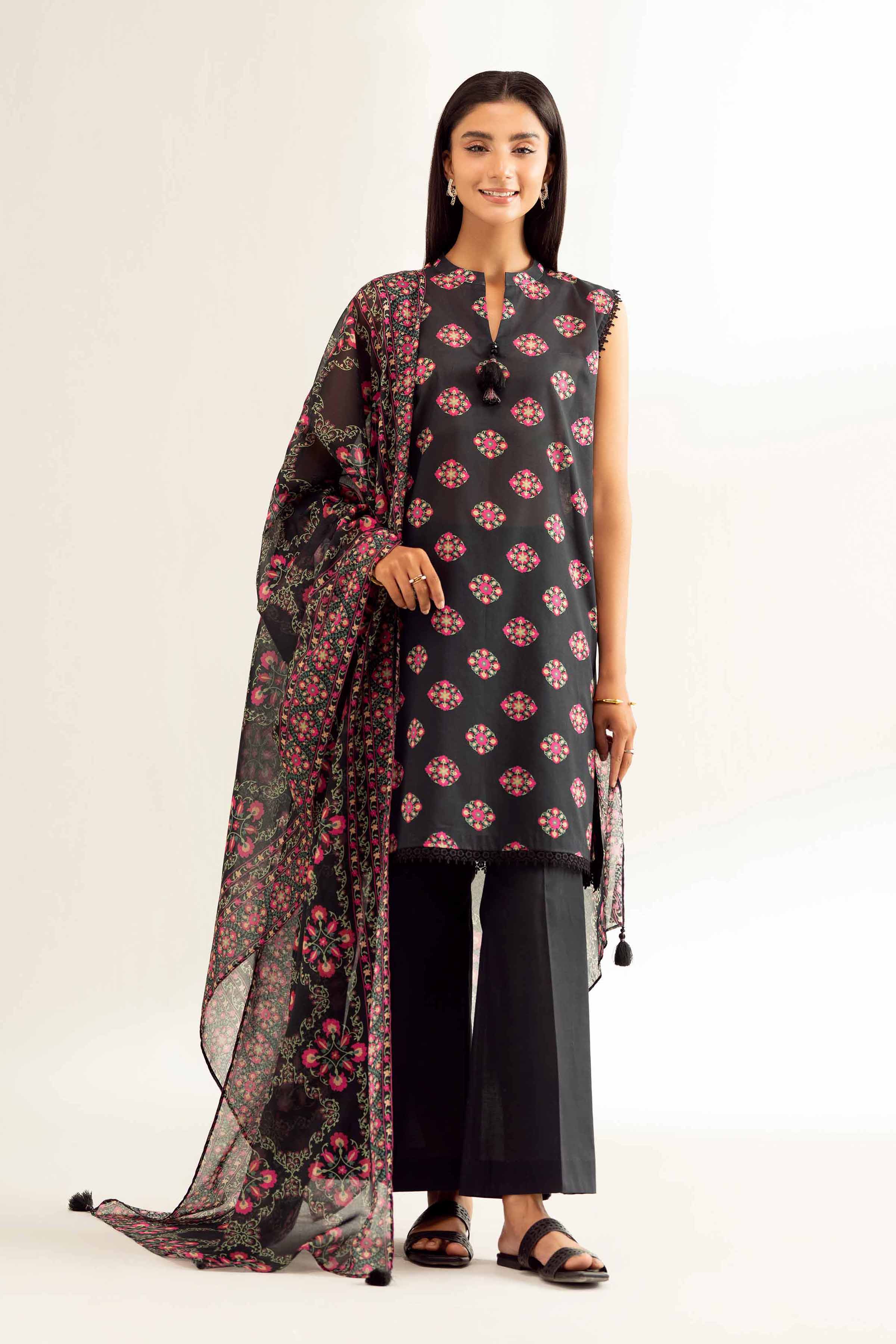 Nishat Linen 3 Piece - Printed Loose Fabric - 42503288 Freedom To Buy Eid Edition 2025