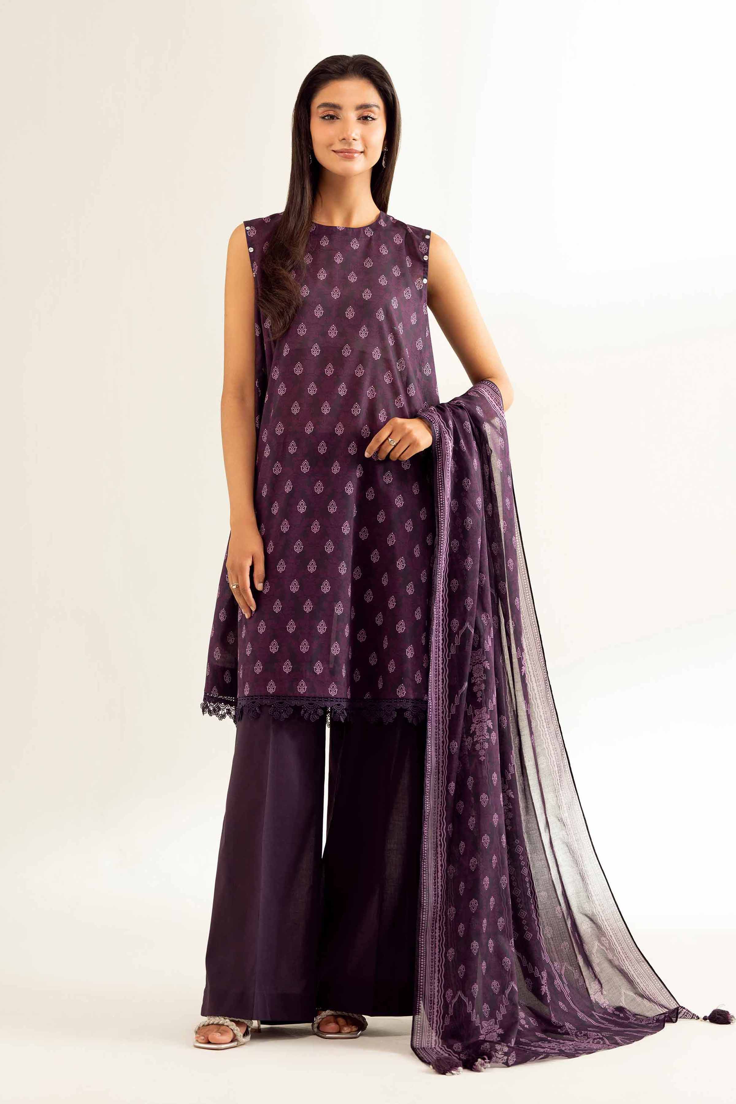 Nishat Linen 3 Piece - Printed Loose Fabric - 42503290 Freedom To Buy Eid Edition 2025