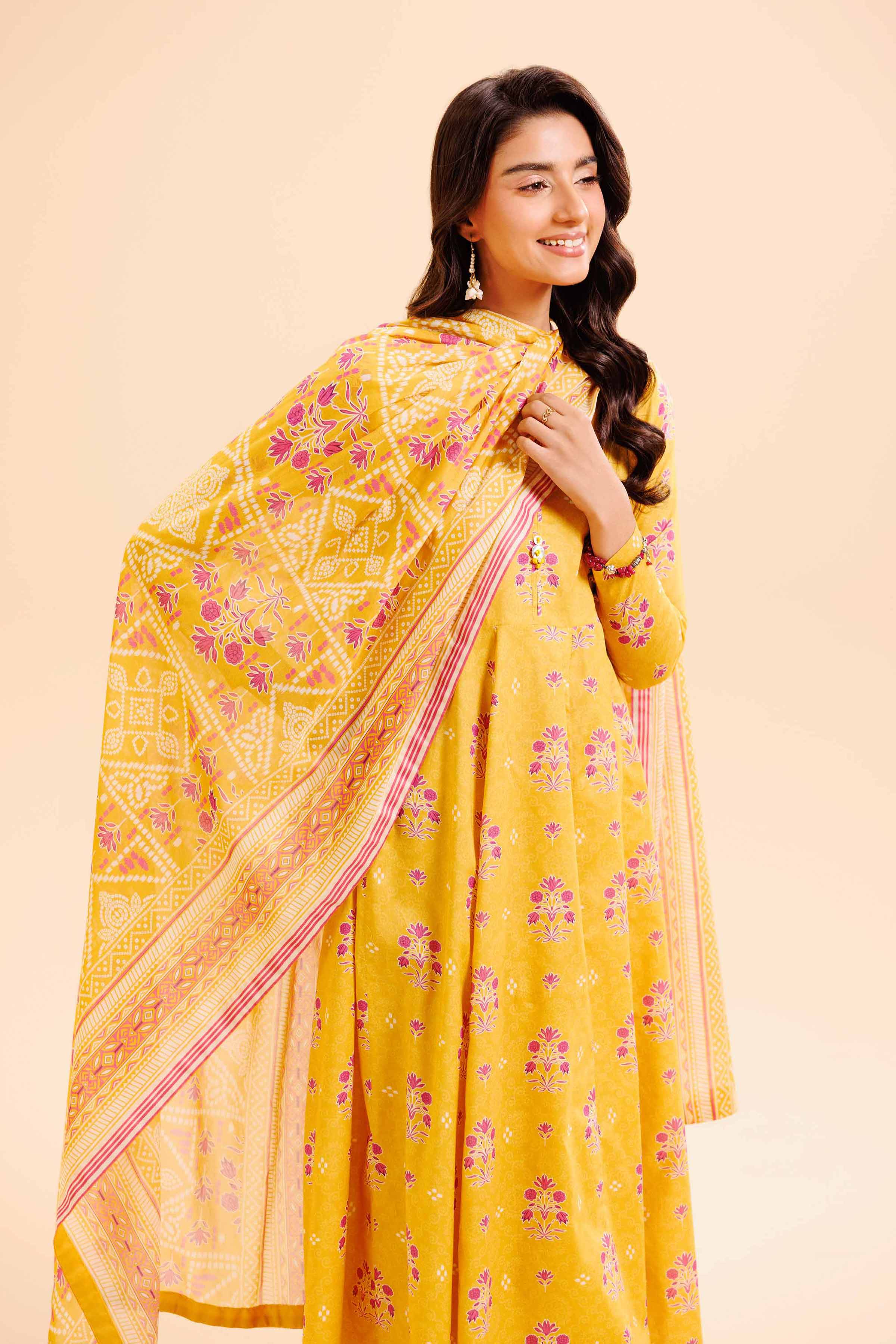 Nishat Linen 3 Piece - Printed Loose Fabric - 42503412 Freedom To Buy 2025