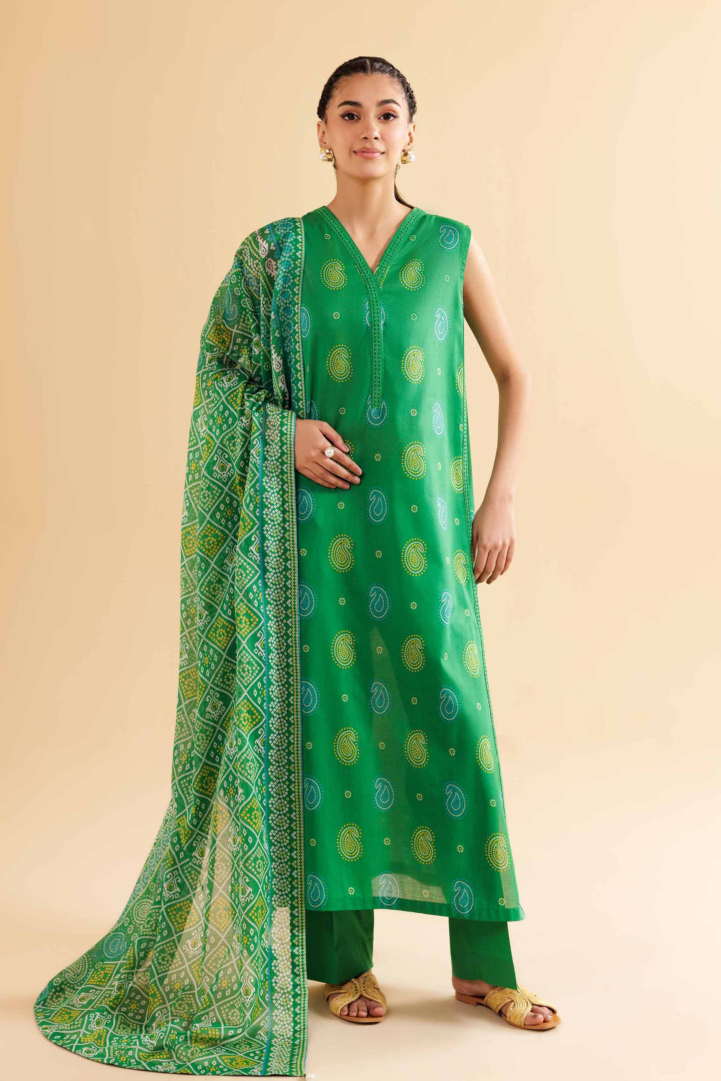Nishat Linen 3 Piece - Printed Loose Fabric - 42503414 Freedom To Buy 2025