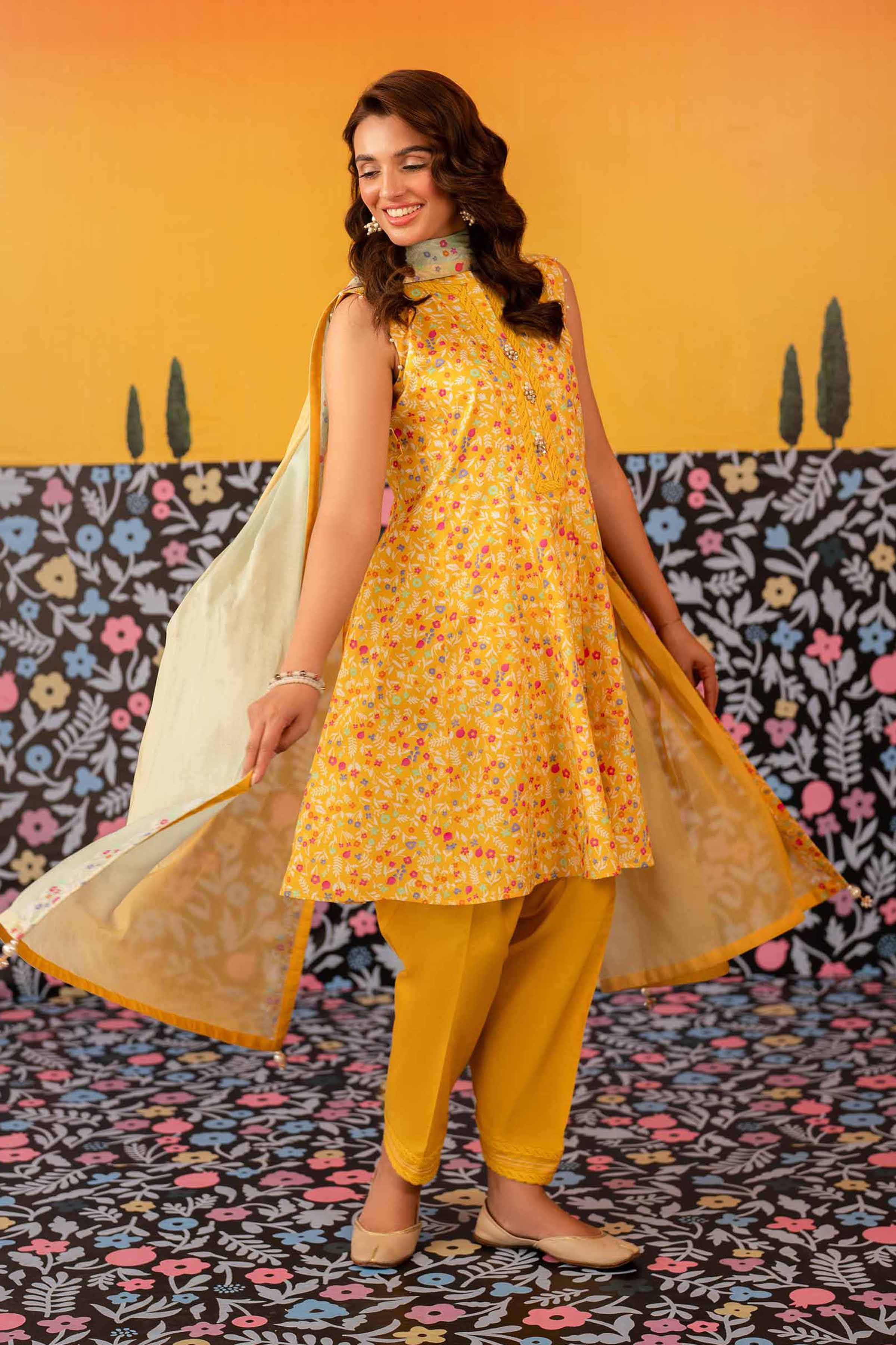Nishat Linen 3 Piece - Printed Loose Fabric - 42503416 Freedom To Buy 2025