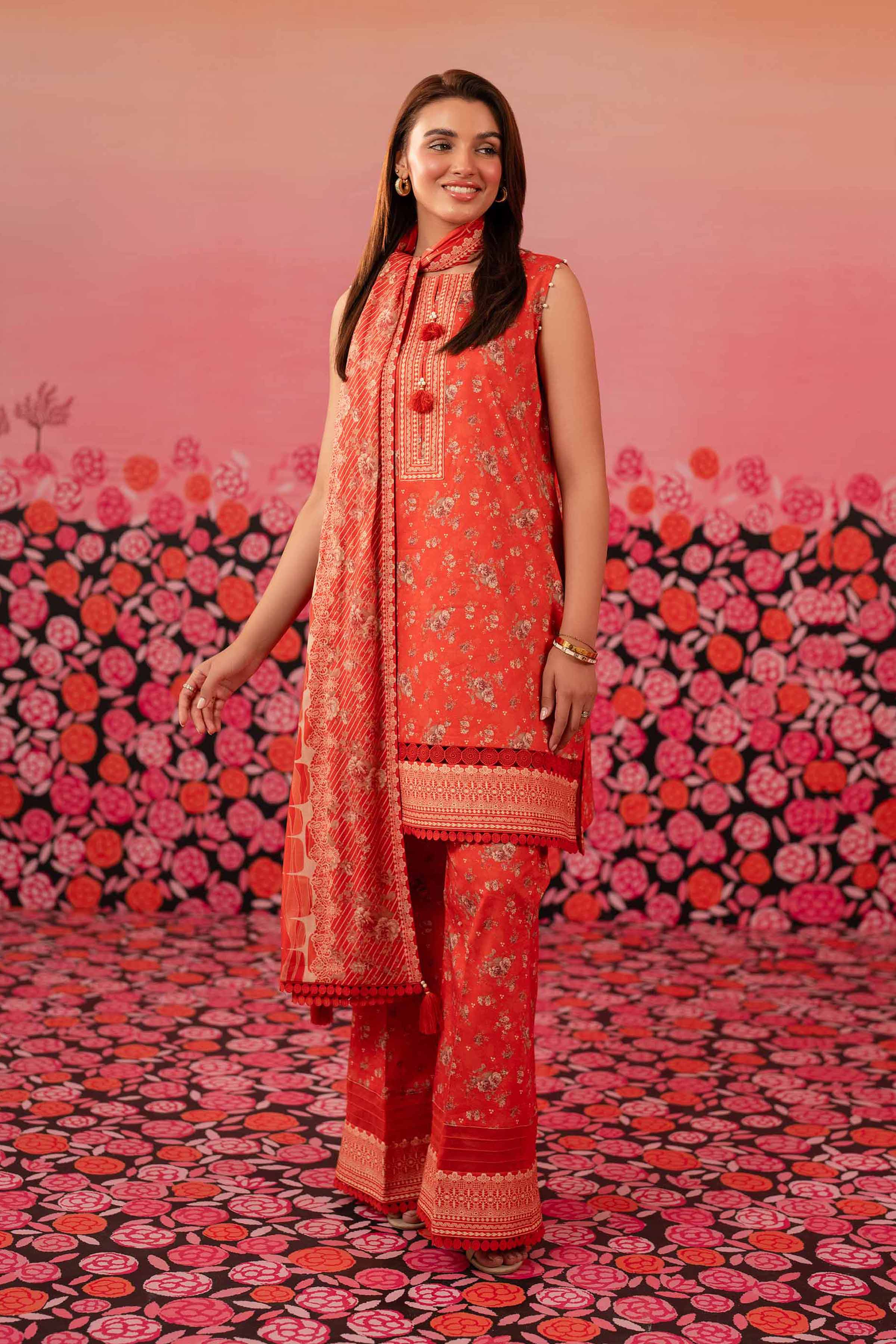 Nishat Linen 3 Piece - Printed Suit - 42501069 Spring Summer Prints 2025
