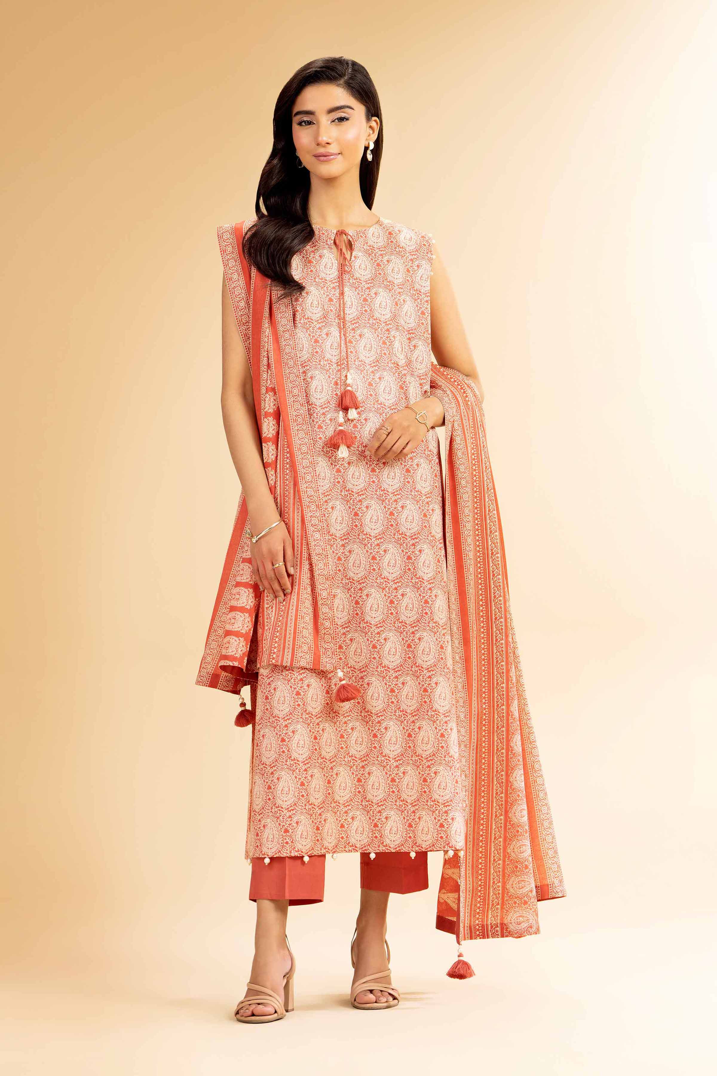 Nishat Linen 3 Piece - Printed Suit - 42501071 Spring Summer Prints 2025