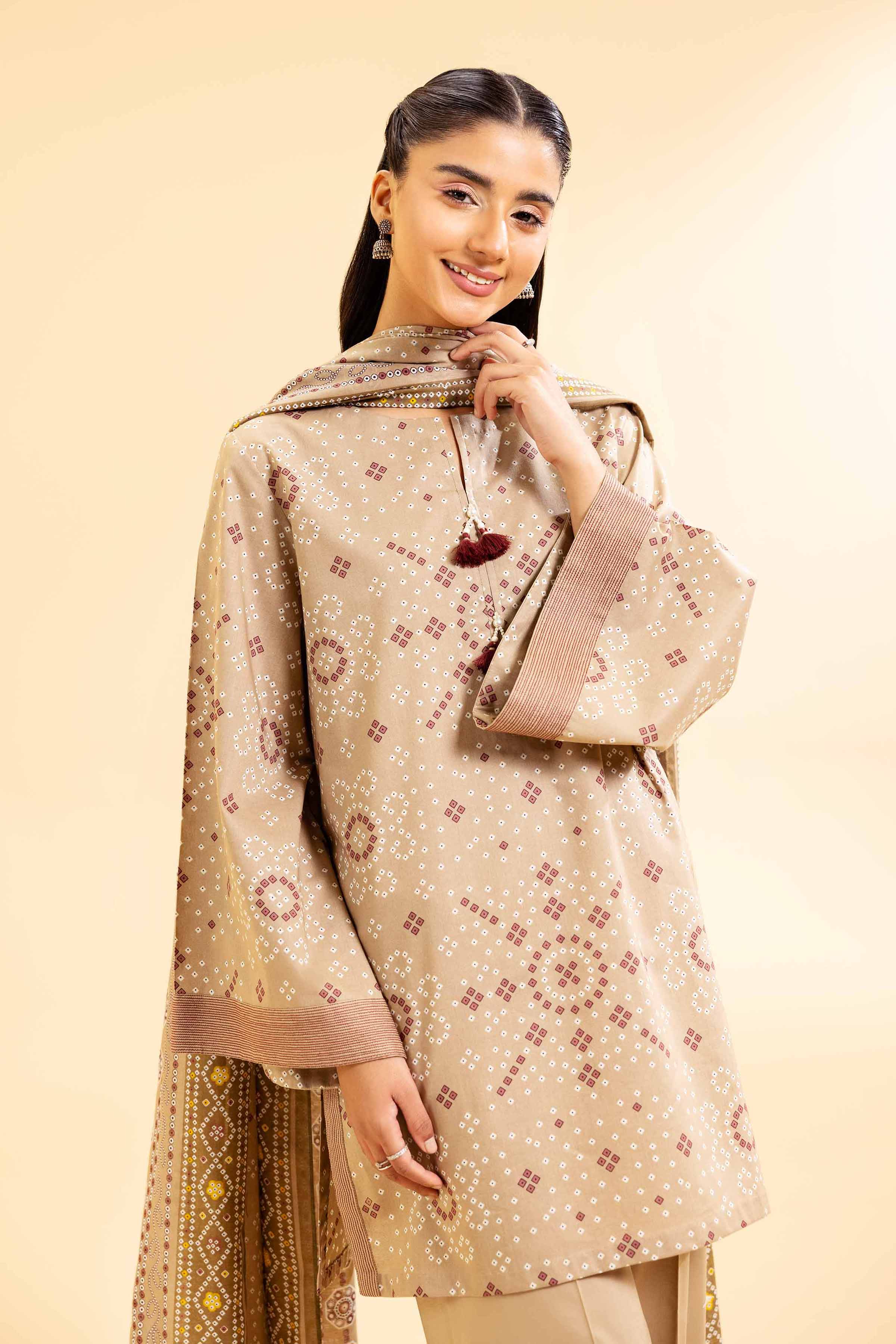 Nishat Linen 3 Piece - Printed Suit - 42501074 Spring Summer Prints 2025