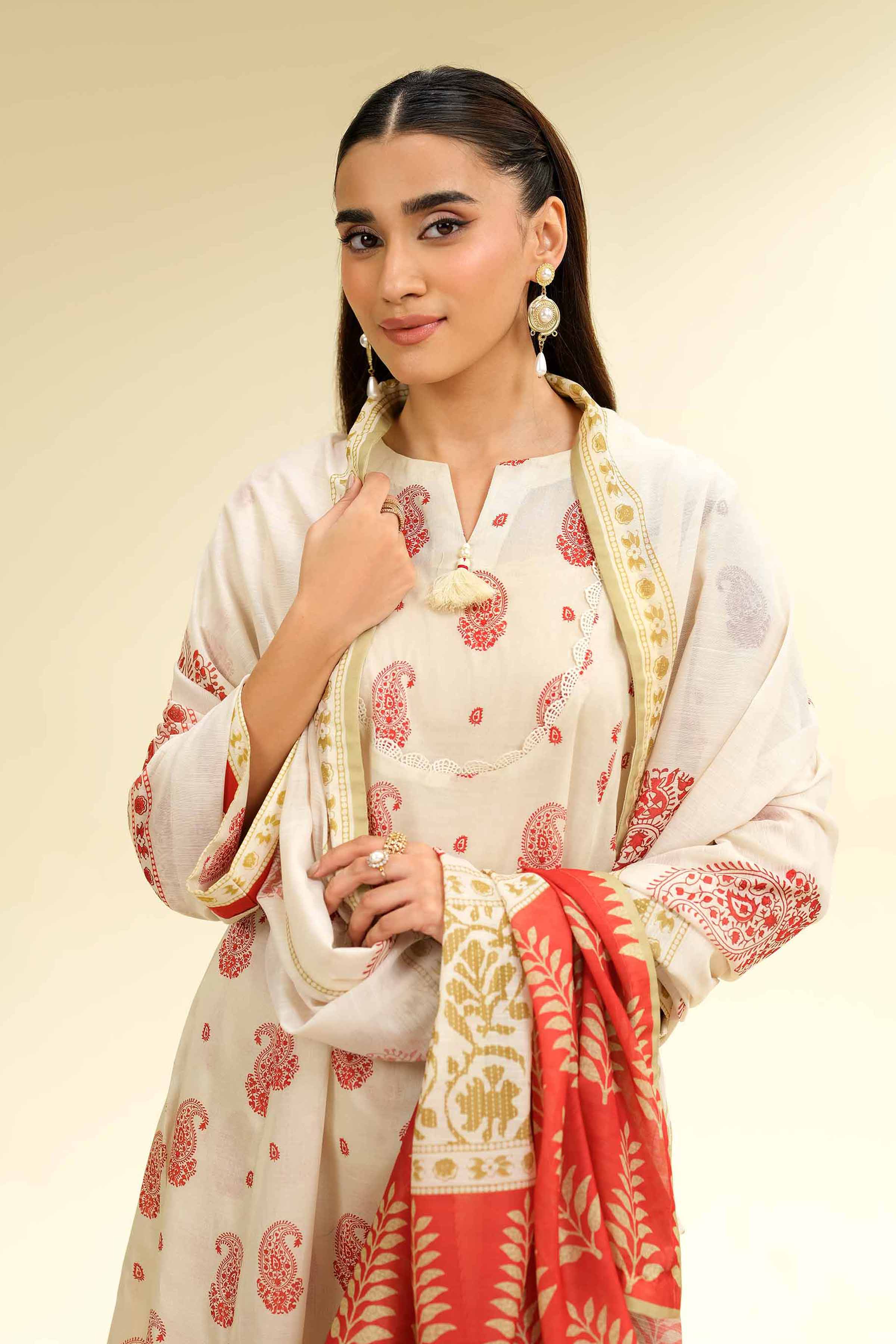 Nishat Linen 3 Piece - Printed Suit - 42501320 Digital Printed Lawn Eid Edition 2025 - Image 2