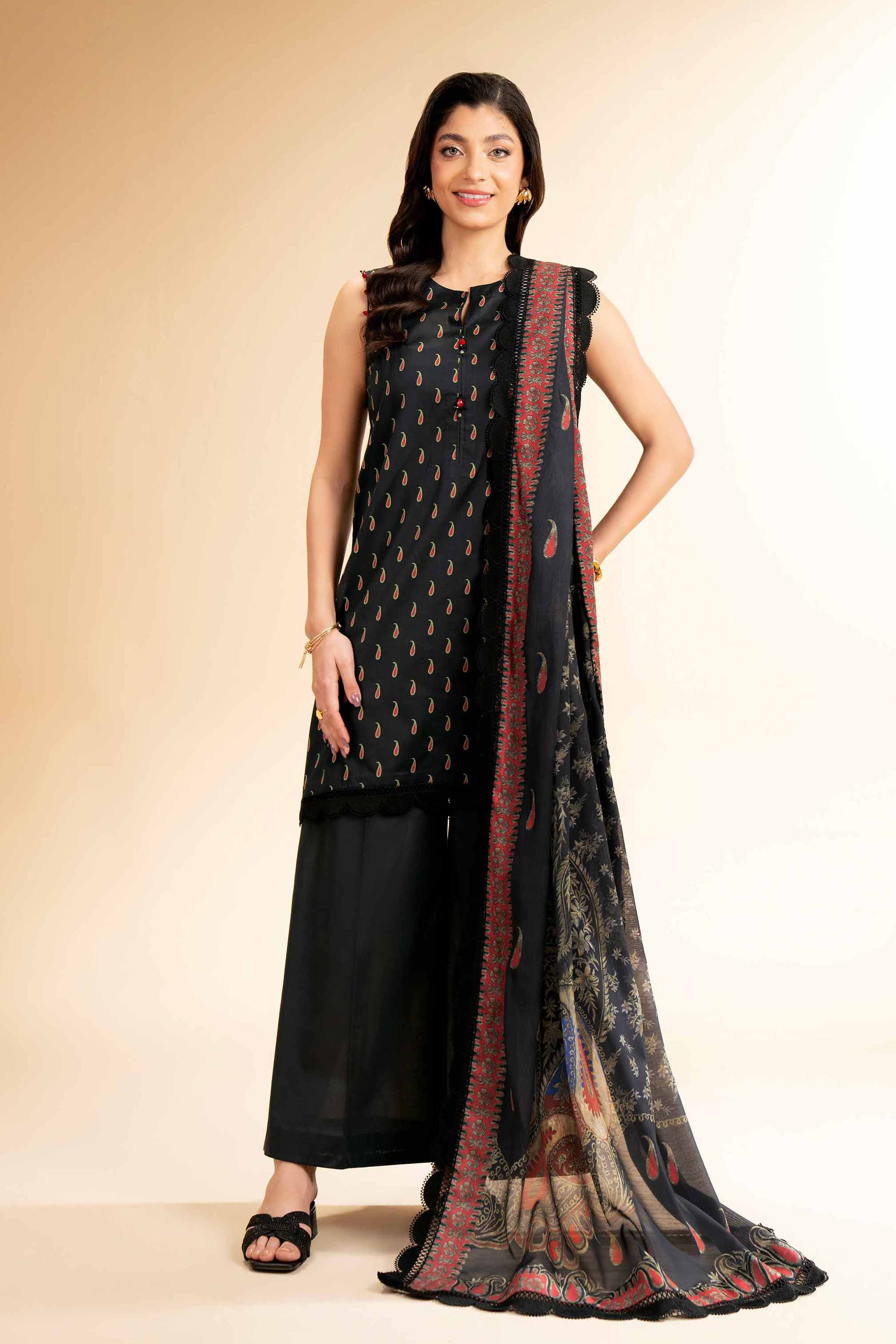 Nishat Linen 3 Piece - Printed Suit - 42501474 Digital Printed Lawn Eid Edition 2025