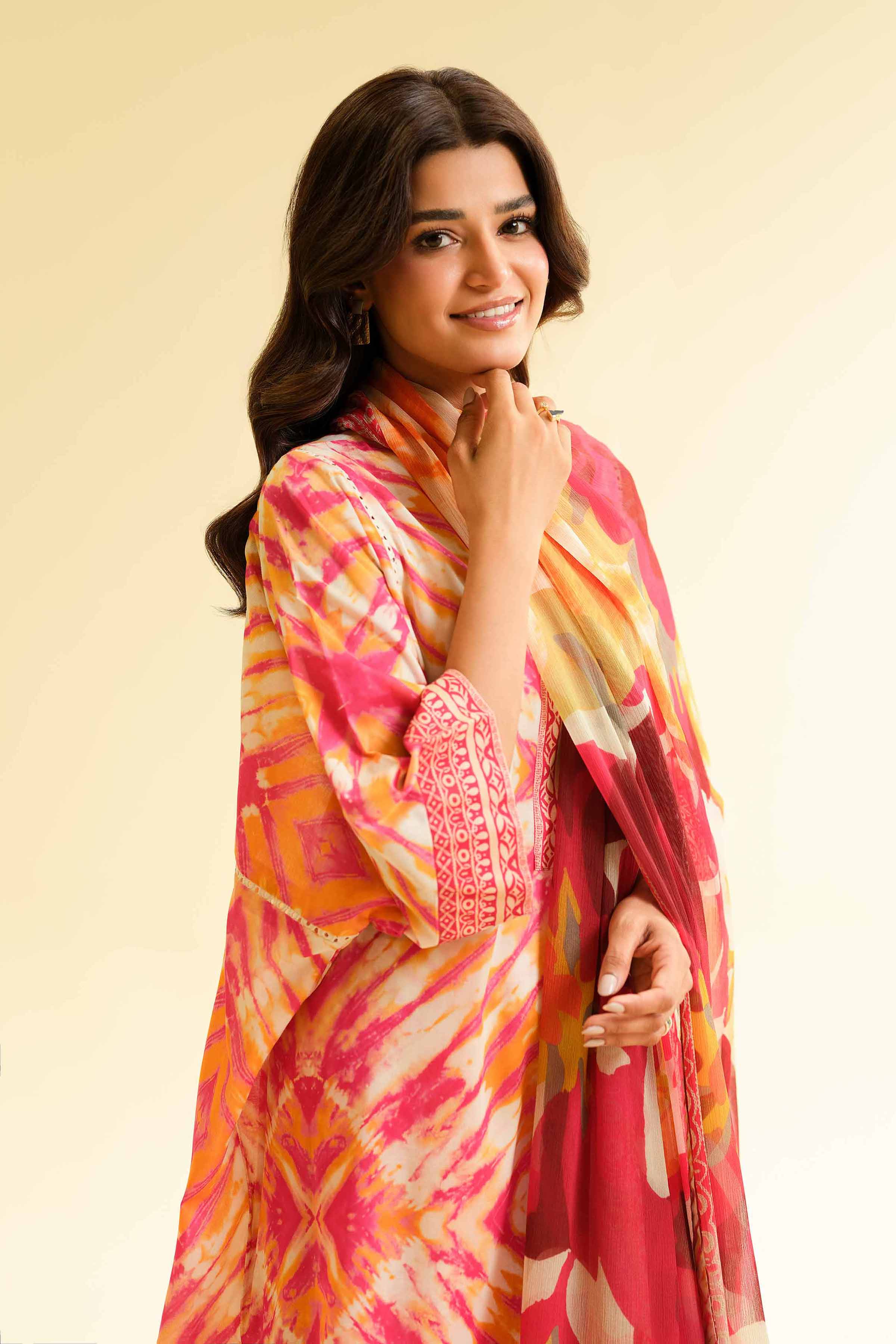 Nishat Linen 3 Piece - Printed Suit - 42501494 Digital Printed Lawn Eid Edition 2025 - Image 2
