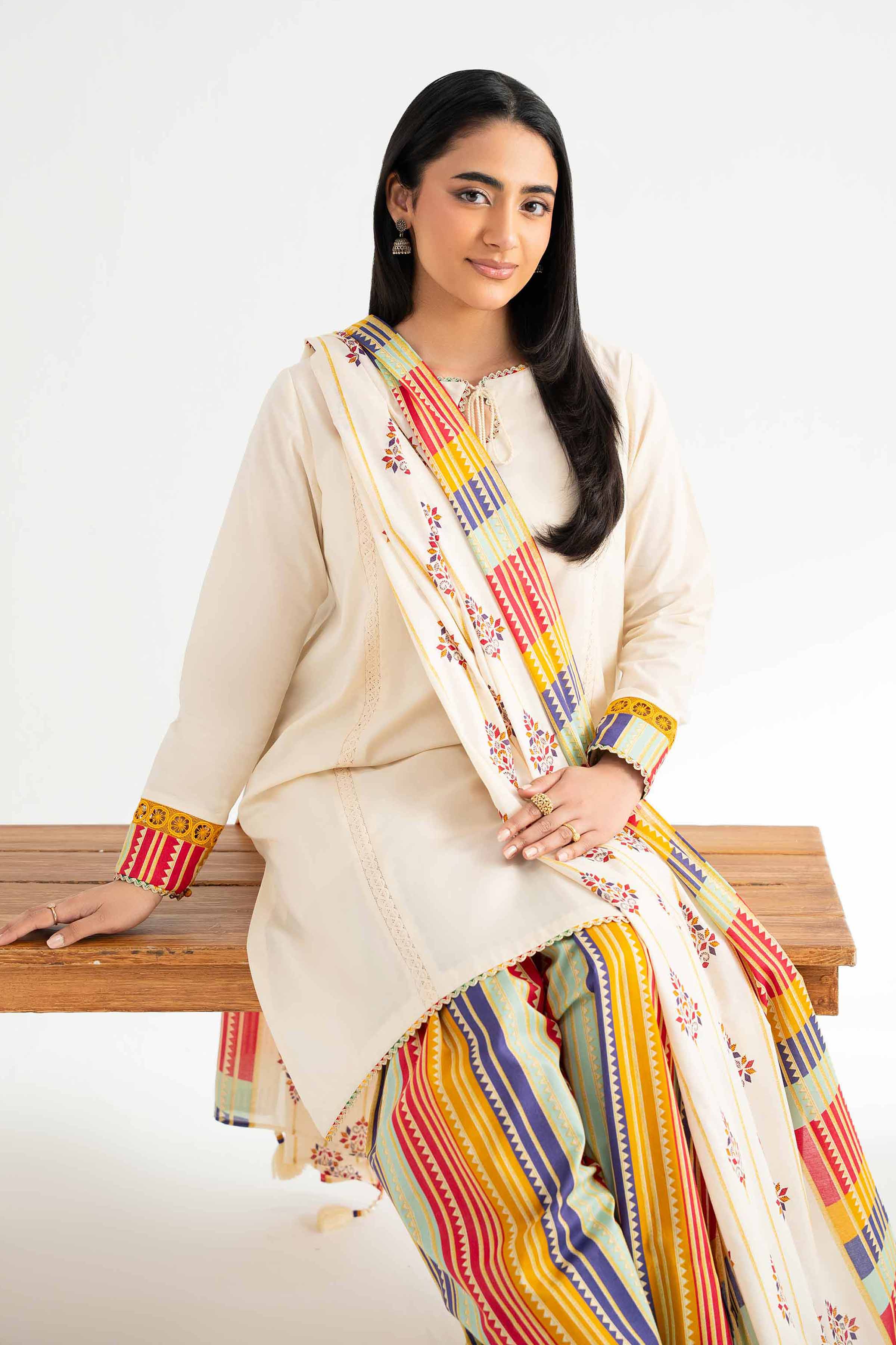 Nishat Linen 3 Piece - Printed Suit - 42501948 Digital Printed Lawn Eid Edition 2025 - Image 2