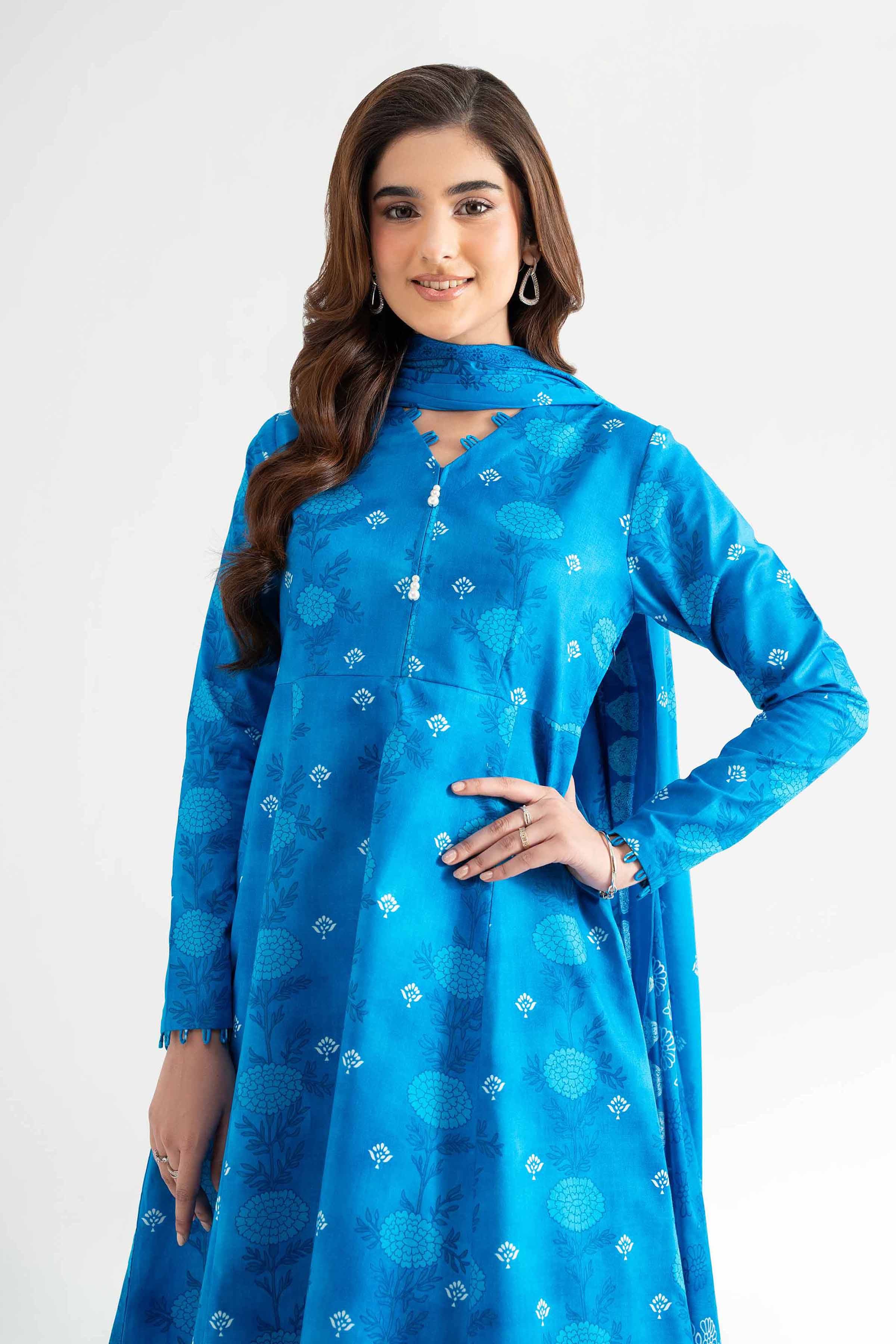 Nishat Linen 3 Piece -  Printed Suit - 42501950 Digital Printed Lawn Eid Edition 2025