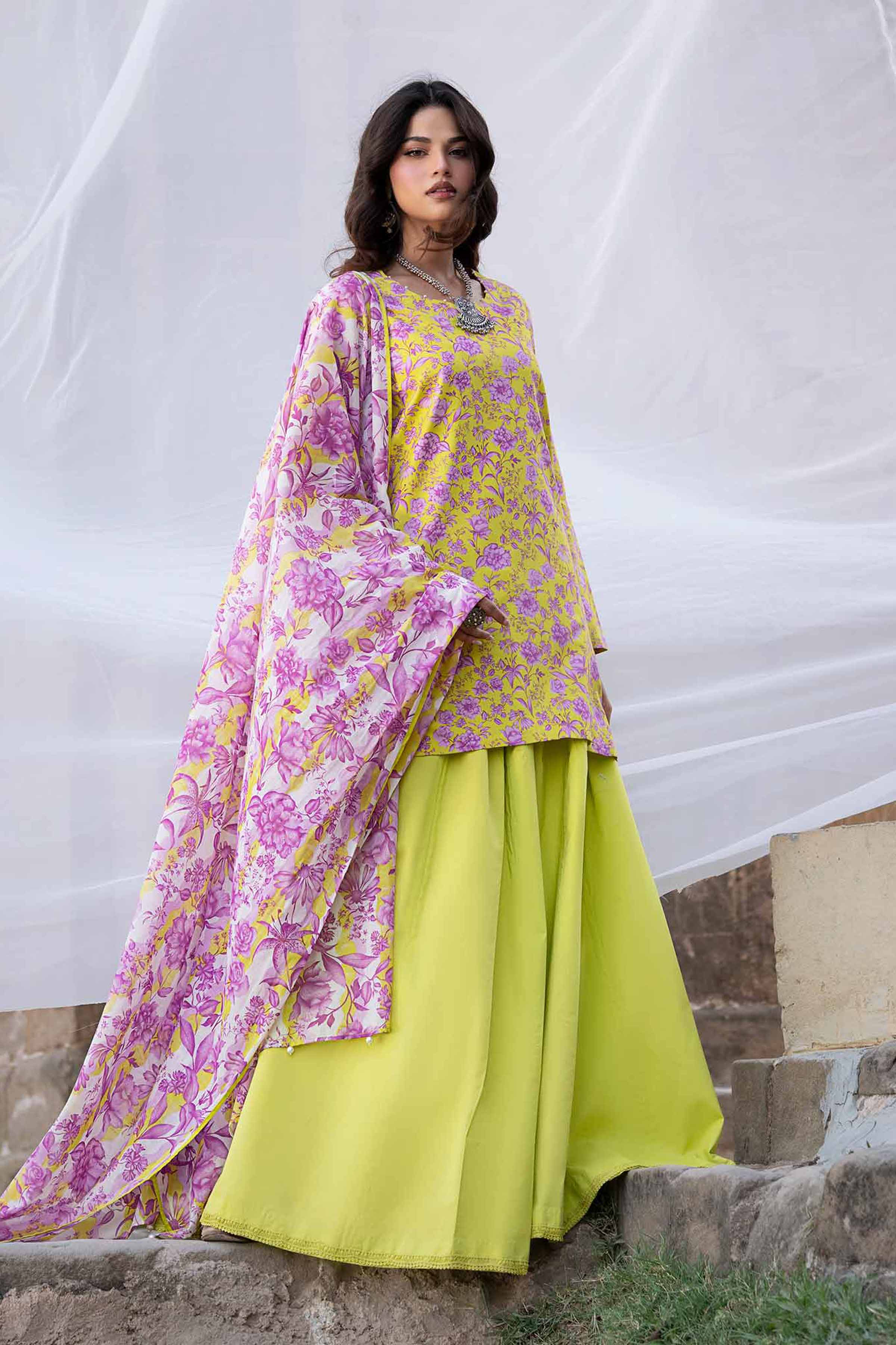 Nishat Linen 3 Piece - Printed Suit - 42501954 Digital Printed Lawn Eid Edition 2025