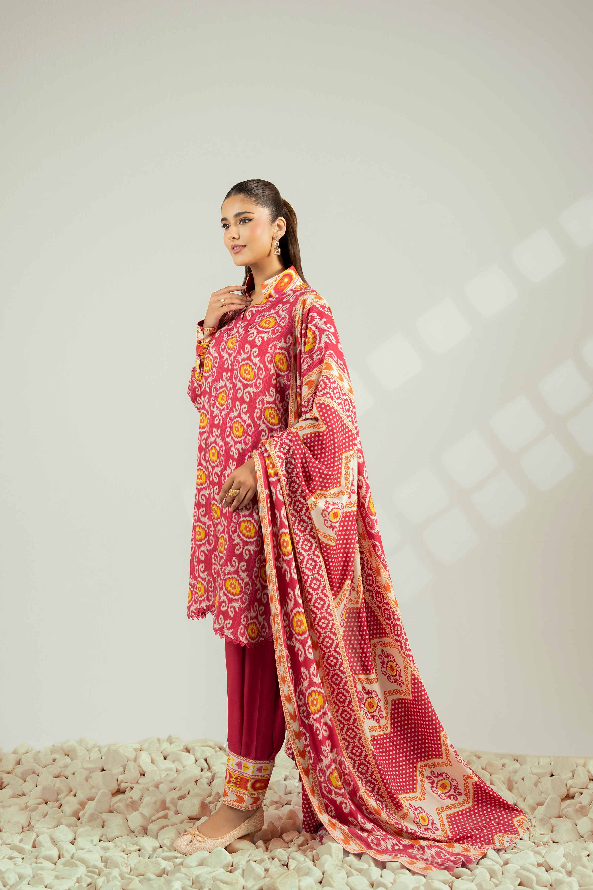 Nishat Linen 3 Piece - Printed Suit - 42502832 Cozy Edit 2025 - Image 2
