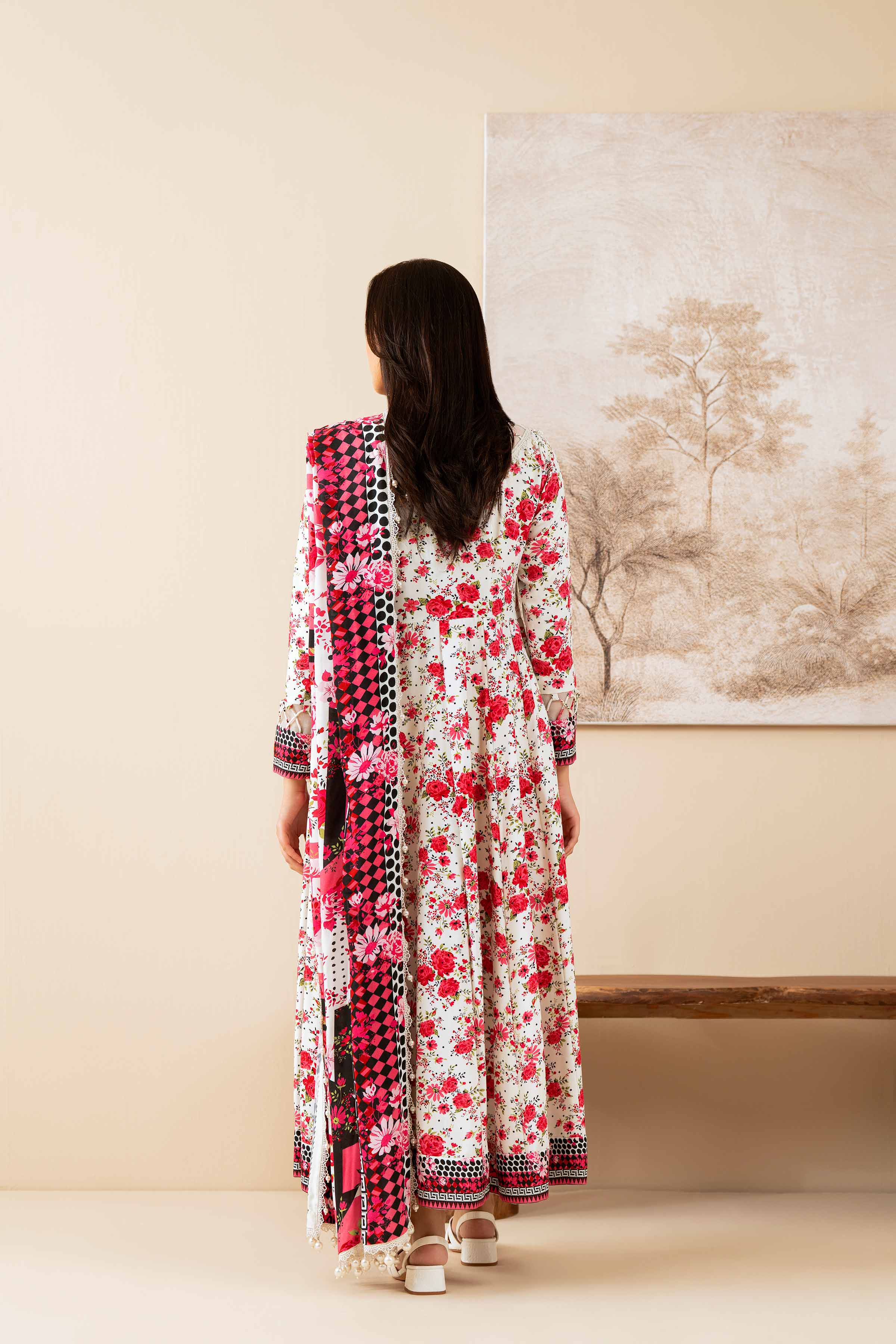 Nishat Linen 3 Piece - Printed Suit - 42502837 Cozy Edit 2025 - Image 3