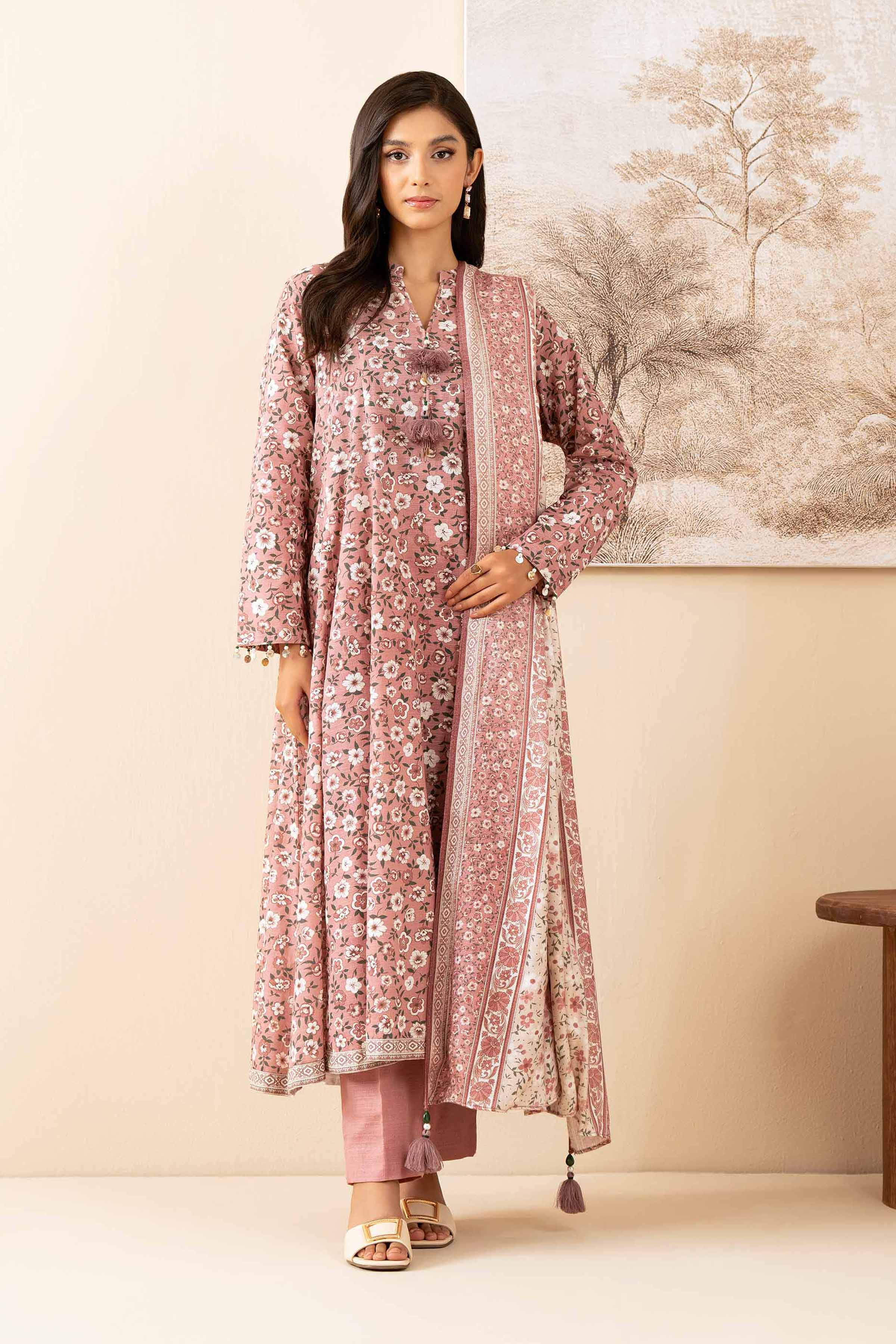 Nishat Linen 3 Piece - Printed Suit - 42502879 Cozy Edit 2025