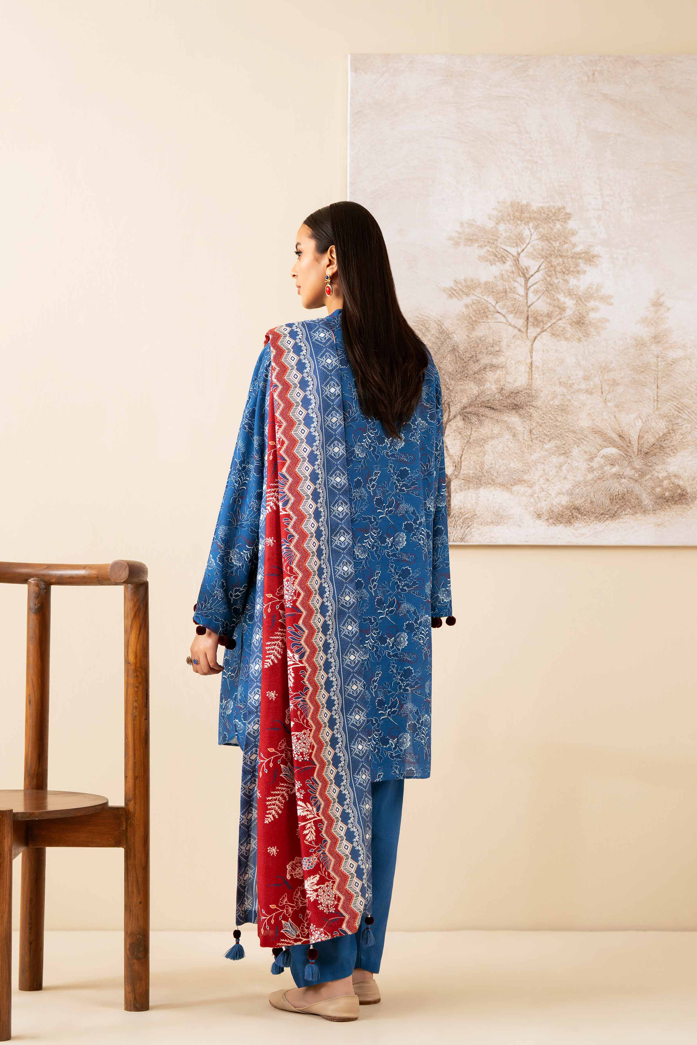 Nishat Linen 3 Piece - Printed Suit - 42502884 Cozy Edit 2025 - Image 3