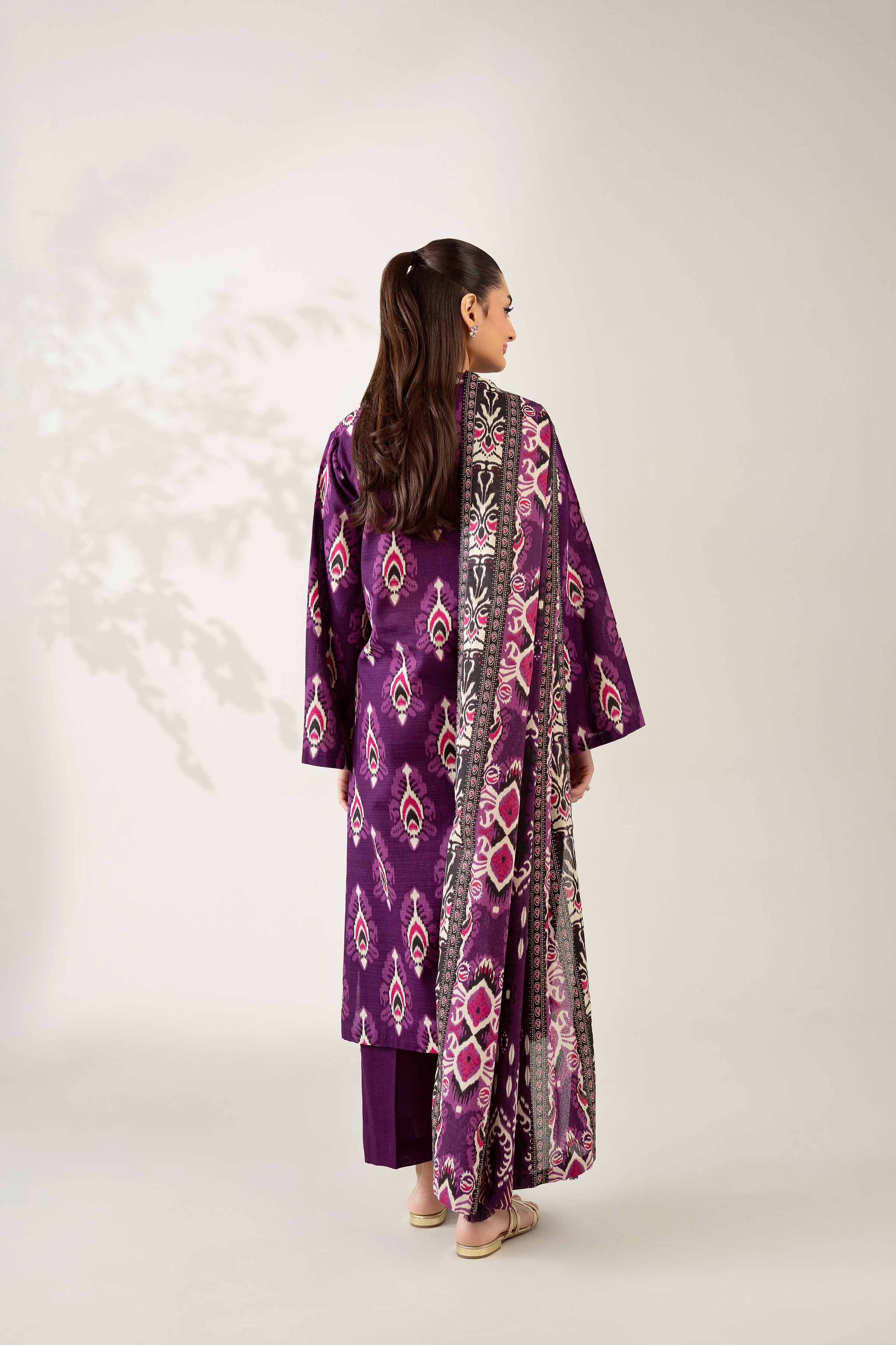 Nishat Linen 3 Piece - Printed Suit - 42502952 Cozy Edit 2025 - Image 2