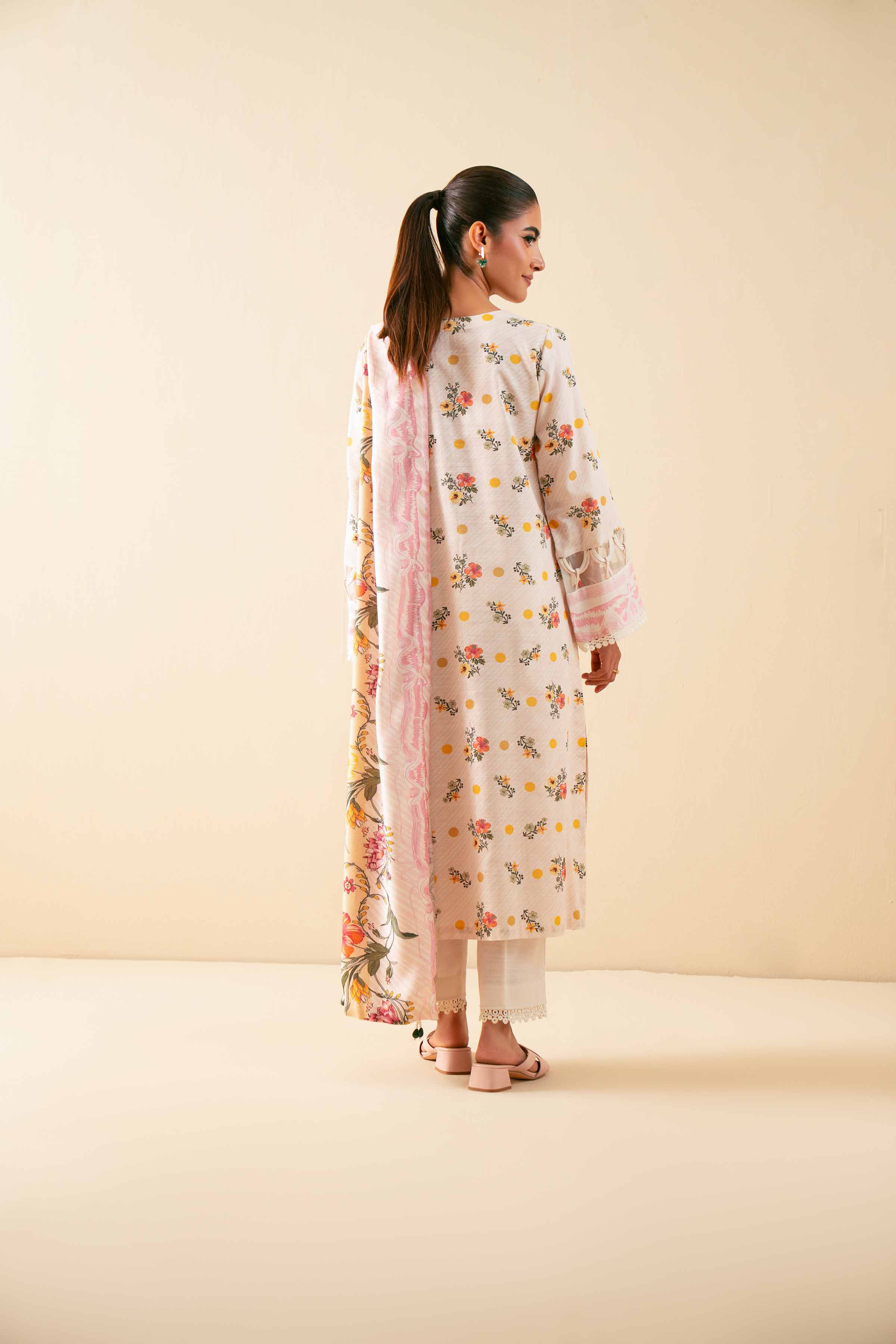 Nishat Linen 3 Piece - Printed Suit - 42503541 Cozy Edit 2025 - Image 2