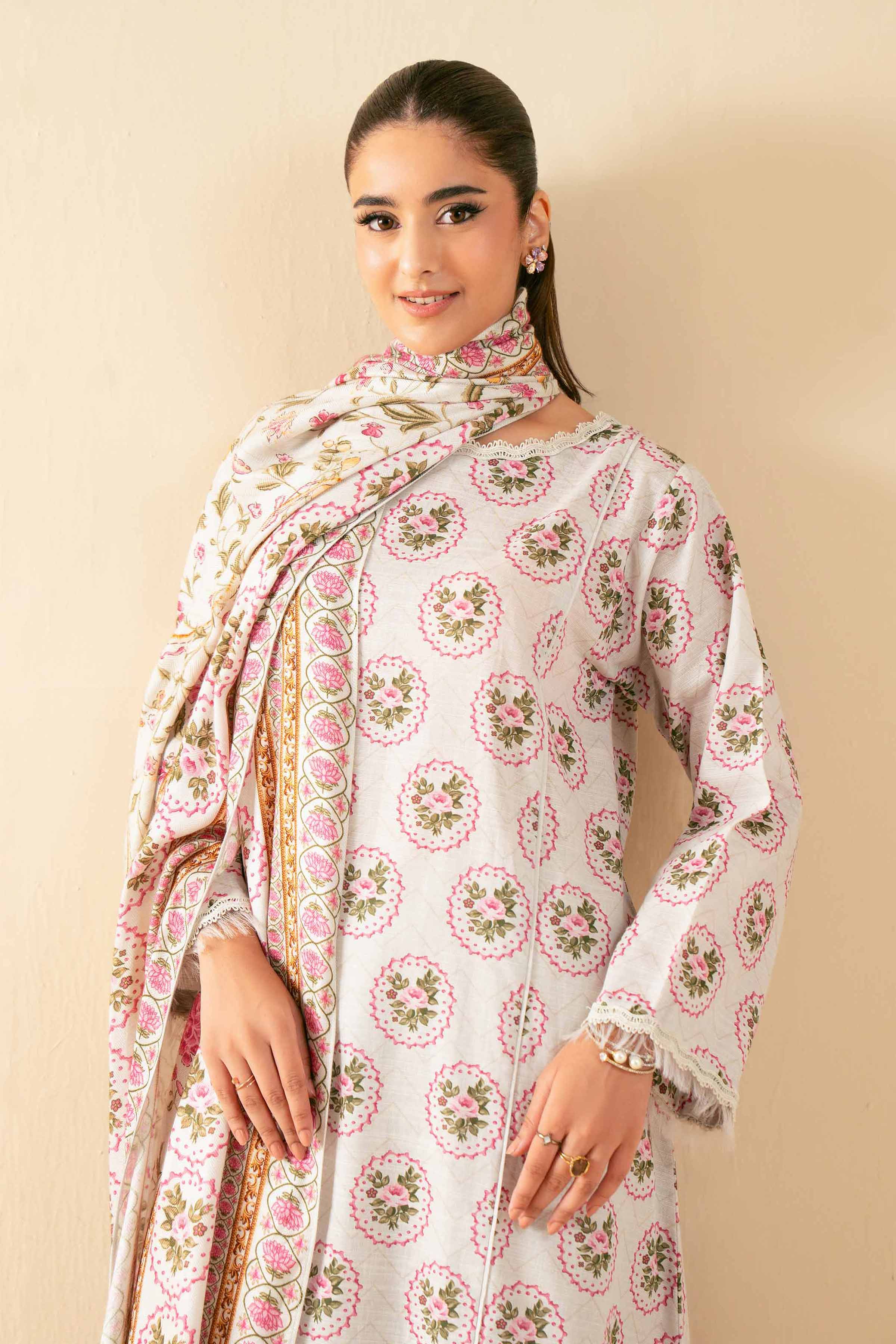 Nishat Linen 3 Piece - Printed Suit - 42503543 Cozy Edit 2025 - Image 2