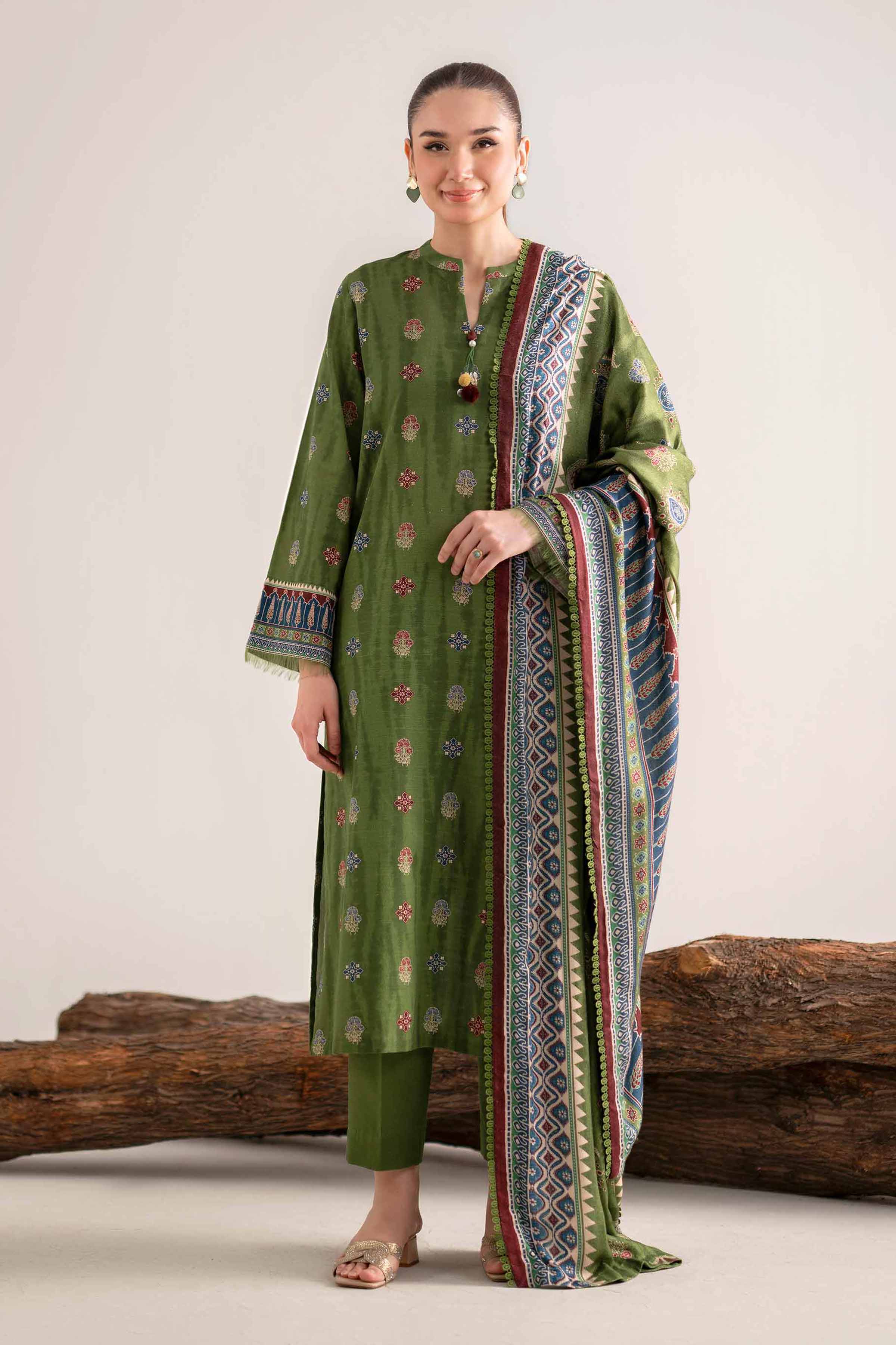 Nishat Linen 3 Piece - Printed Suit - 42503548 Cozy Edit 2025