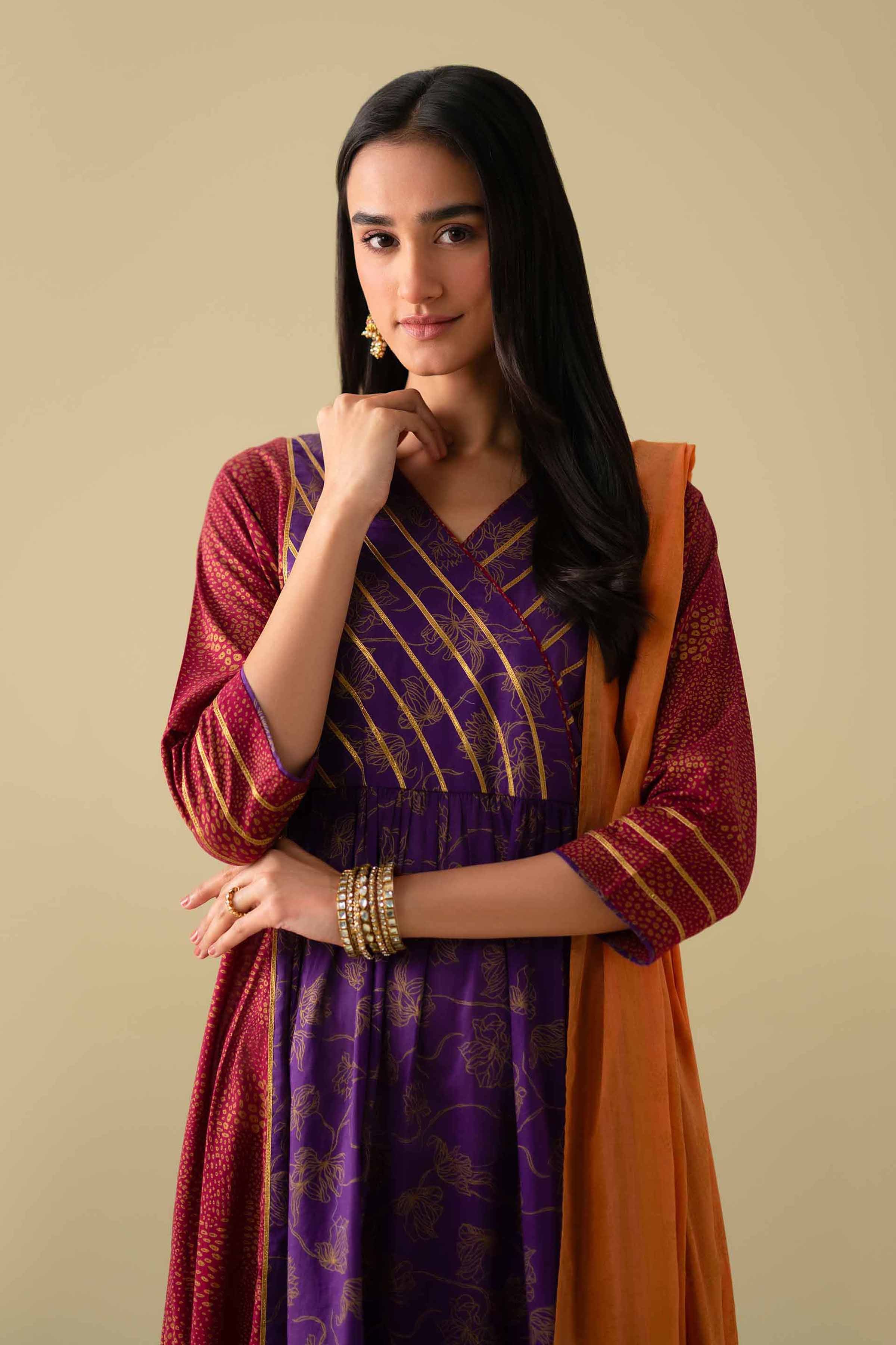 Nishat Linen KFE26-114 Eid Luxe Pret 2026 - Image 2