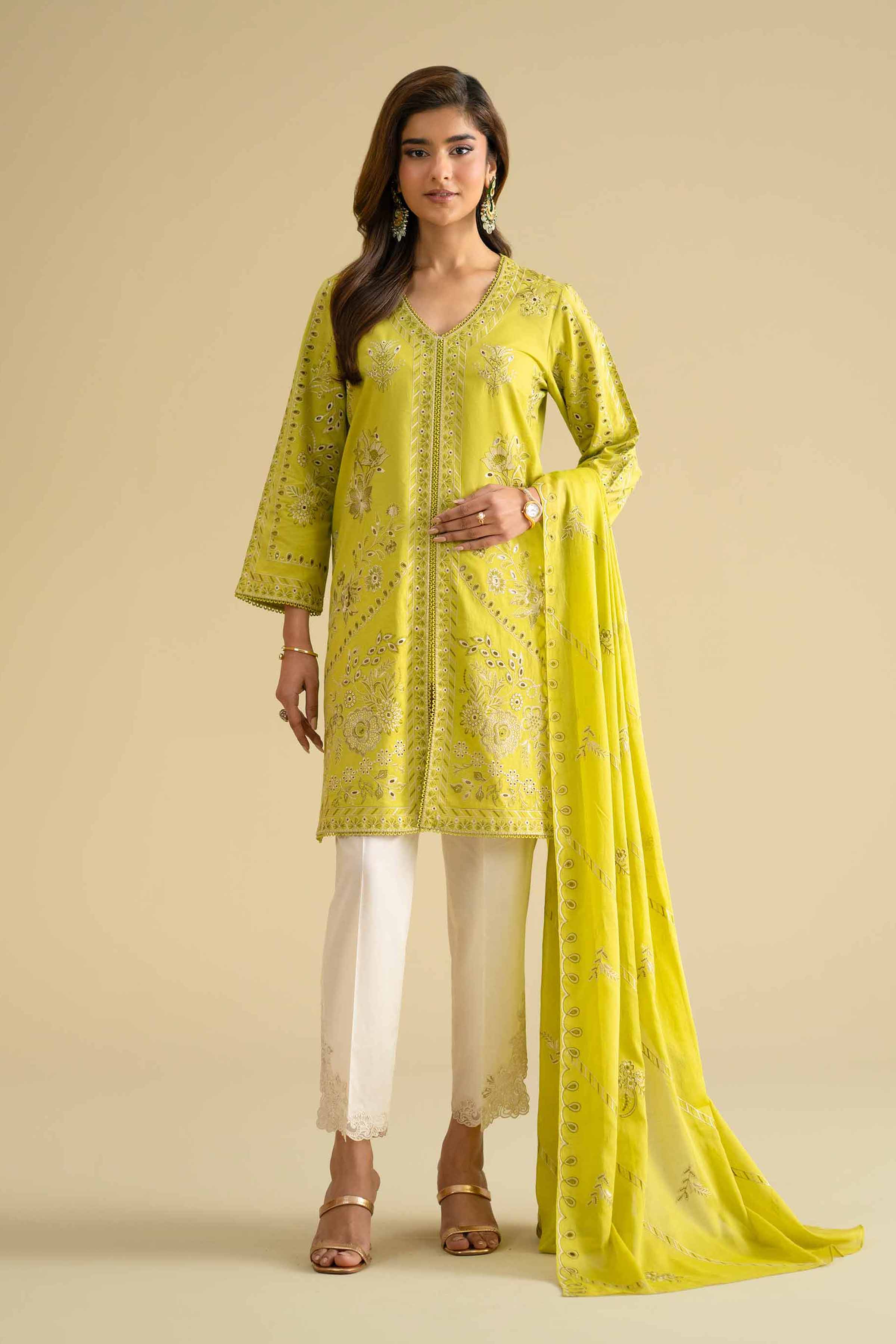 Nishat Linen KFE26-18 Eid Royale Luxury Pret 2026