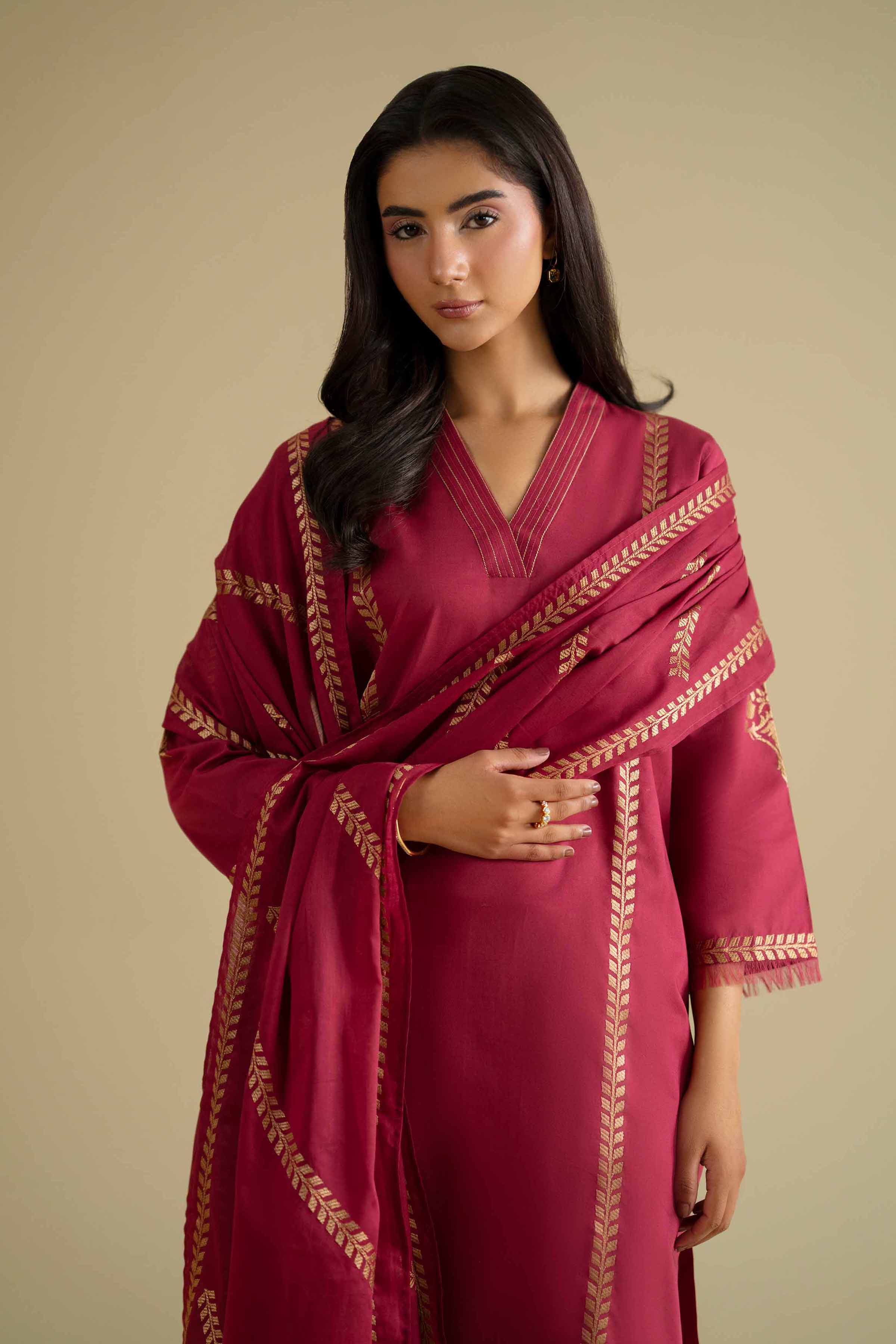 Nishat Linen KFE26-231 Eid Luxe Pret 2026 - Image 2
