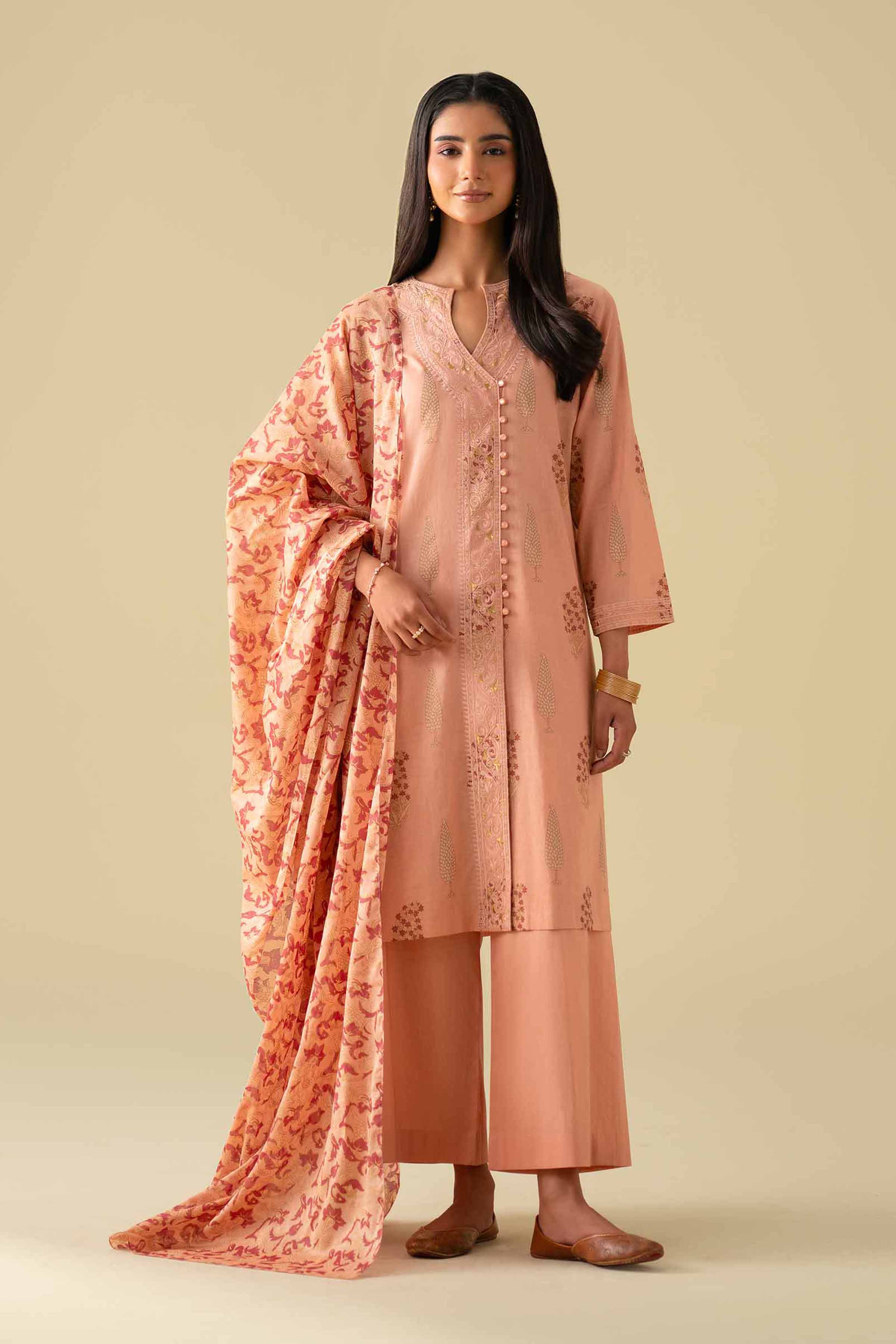Nishat Linen Kfe26-77 Luxury Pret 2026
