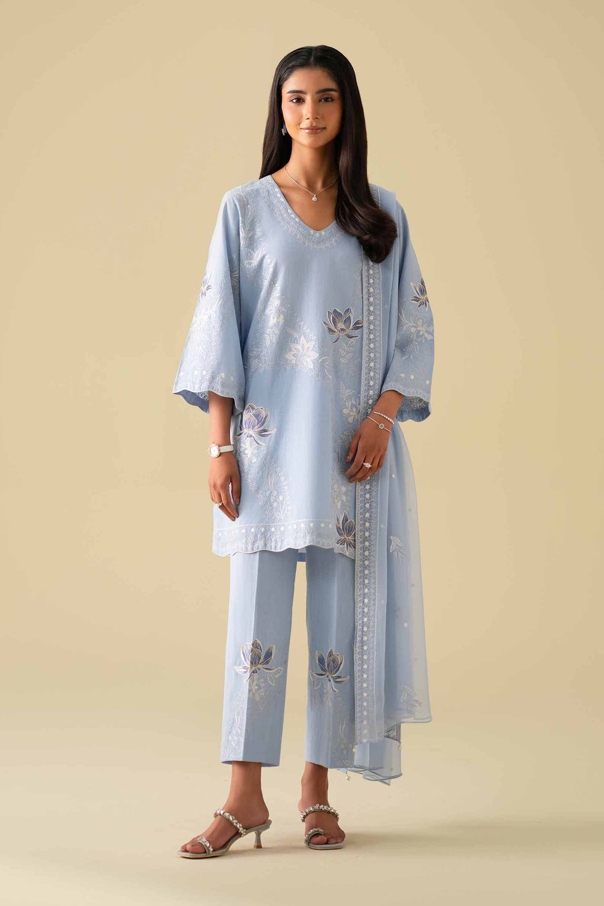 Nishat Linen KFE26-85 Eid Royale Luxury Pret 2026