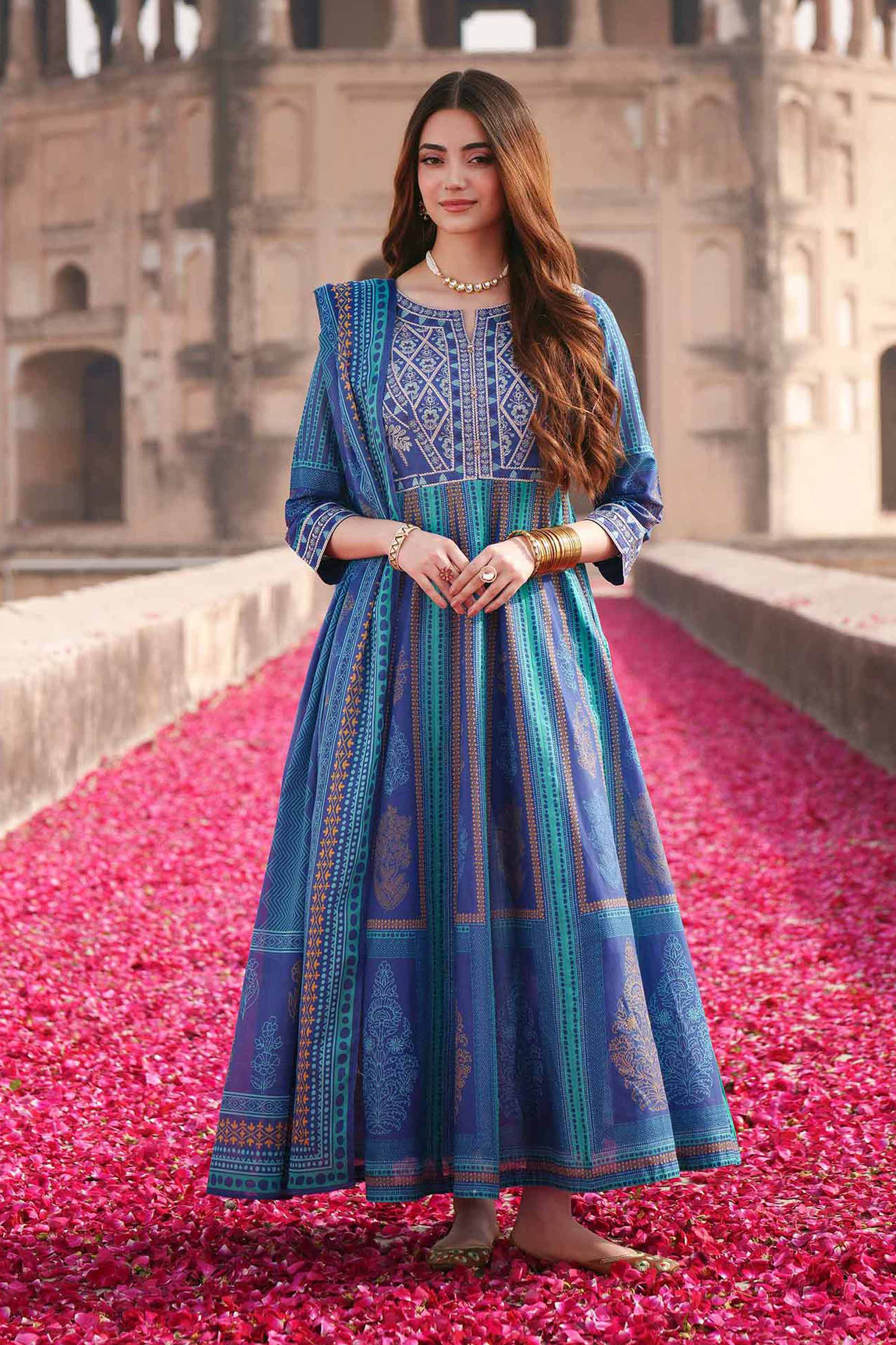 Nishat Linen KFE26-87 Eid Royale Luxury Pret 2026