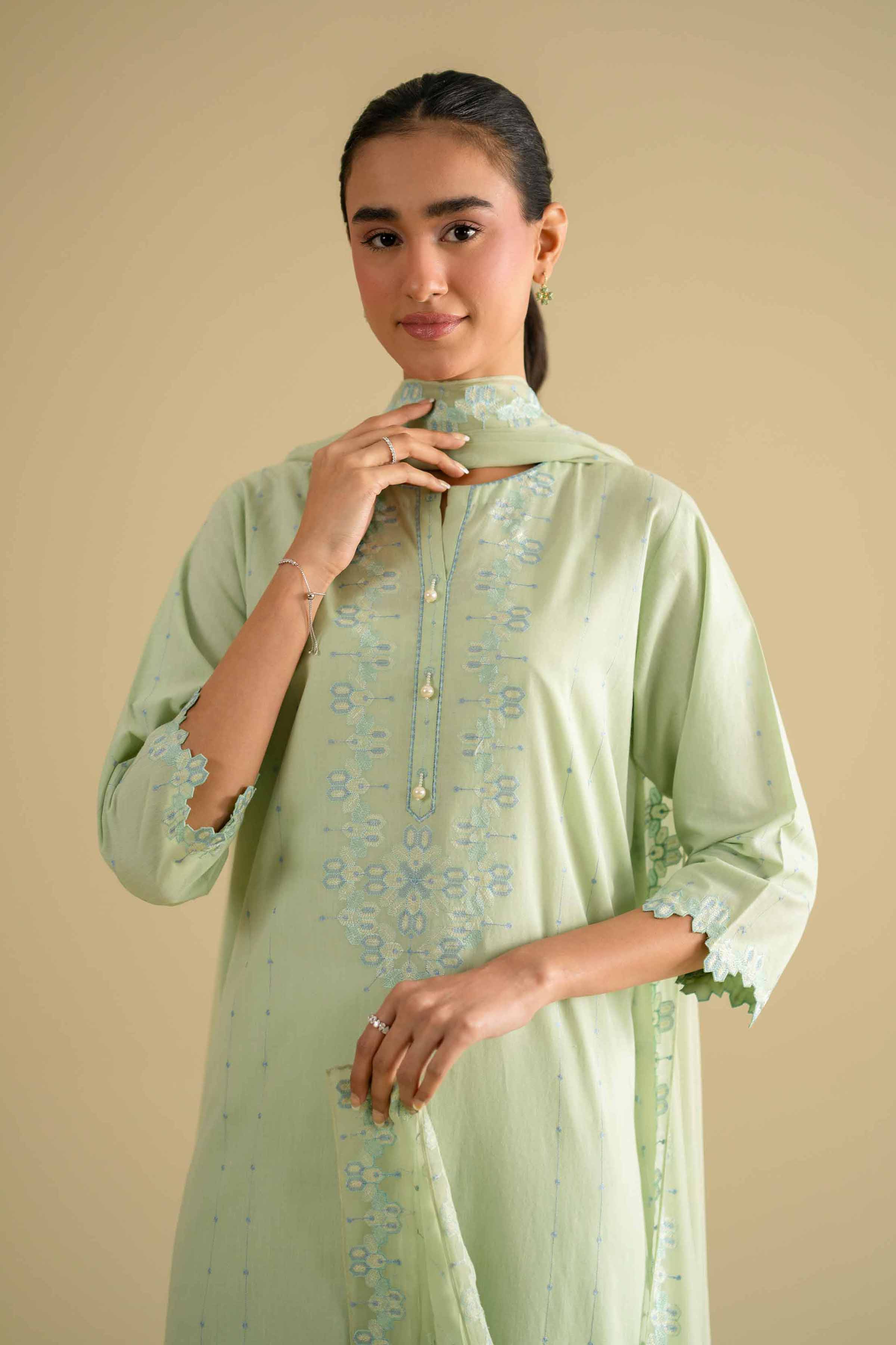 Nishat Linen KFE26-93 Eid Royale Luxury Pret 2026 - Image 2