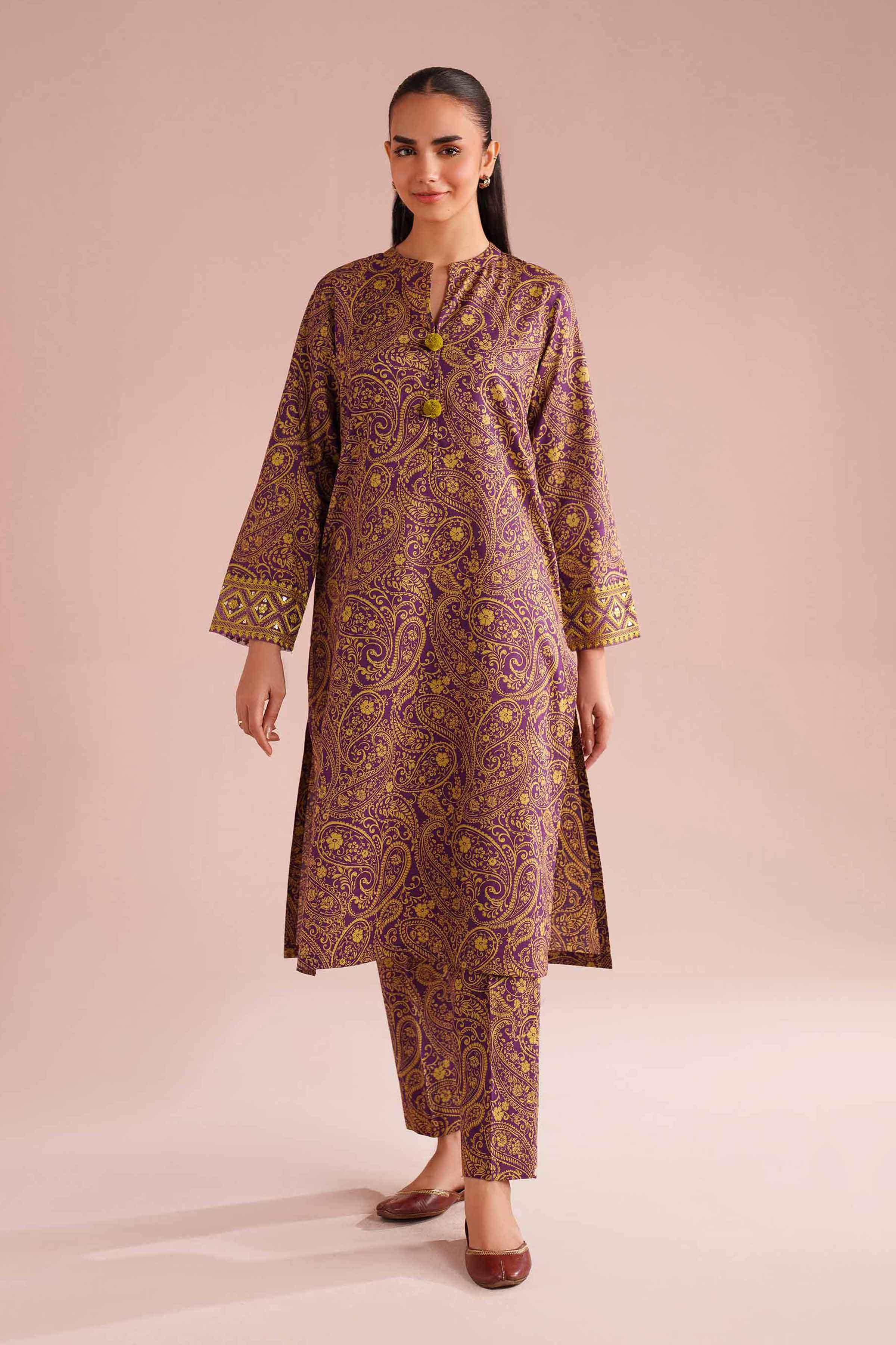 Nishat Linen PE26-199 Eid Harmony Prets 2026