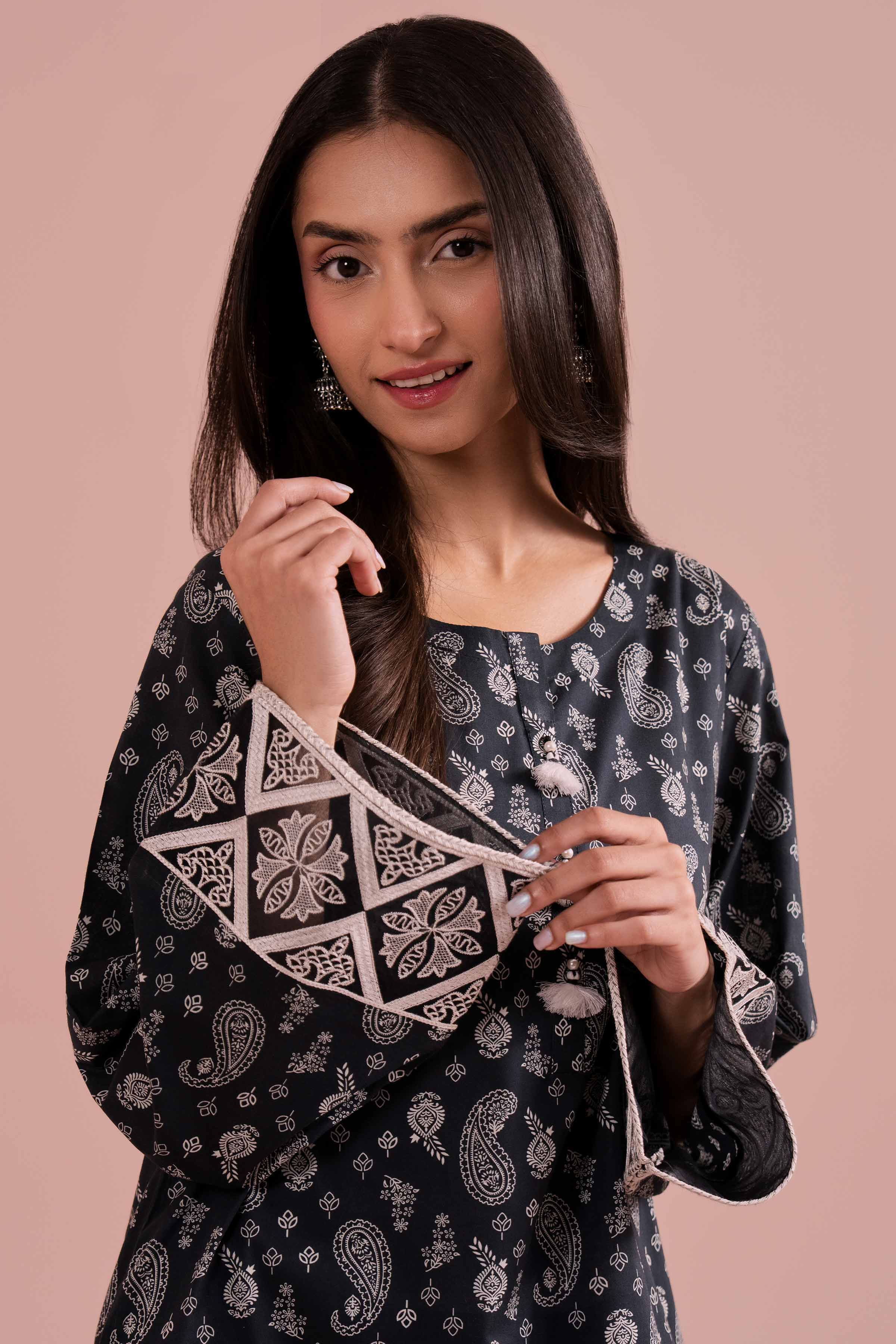 Nishat Linen PE26-200 Eid Harmony Prets 2026 - Image 2