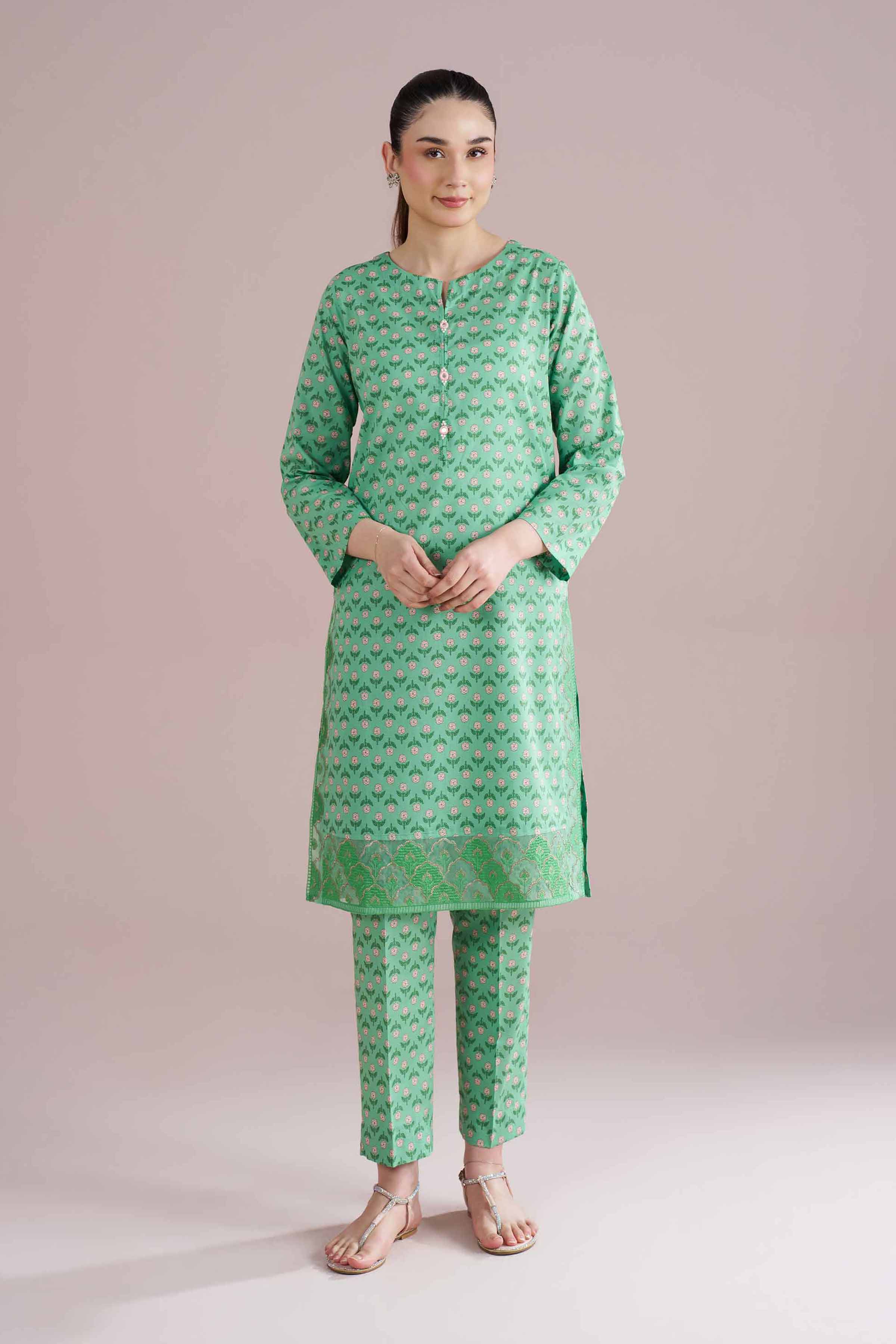 Nishat Linen PE26-201 Eid Harmony Prets 2026