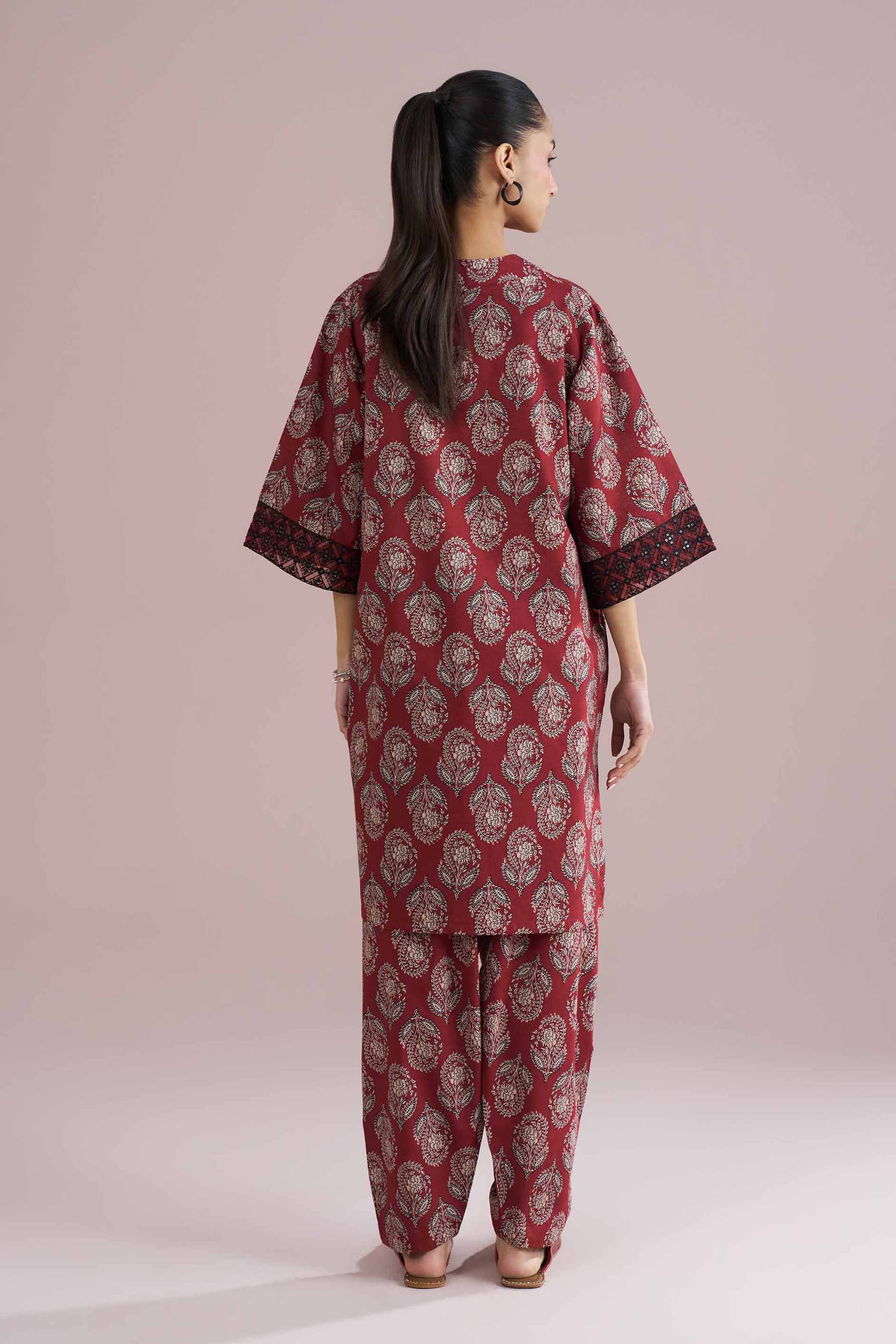 Nishat Linen PE26-203 Eid Harmony Prets 2026 - Image 2