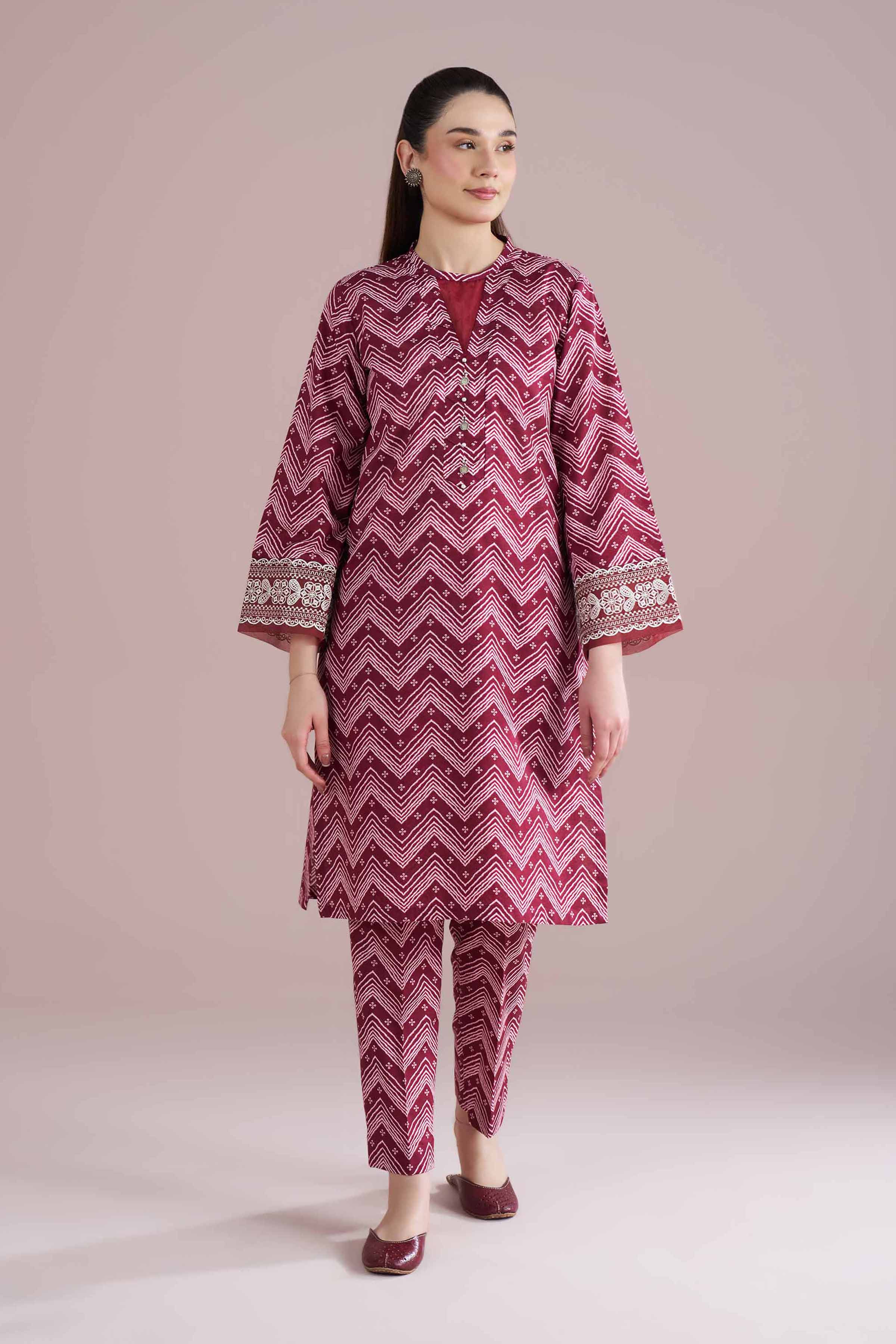 Nishat Linen PE26-206 Eid Harmony Prets 2026 - Image 2
