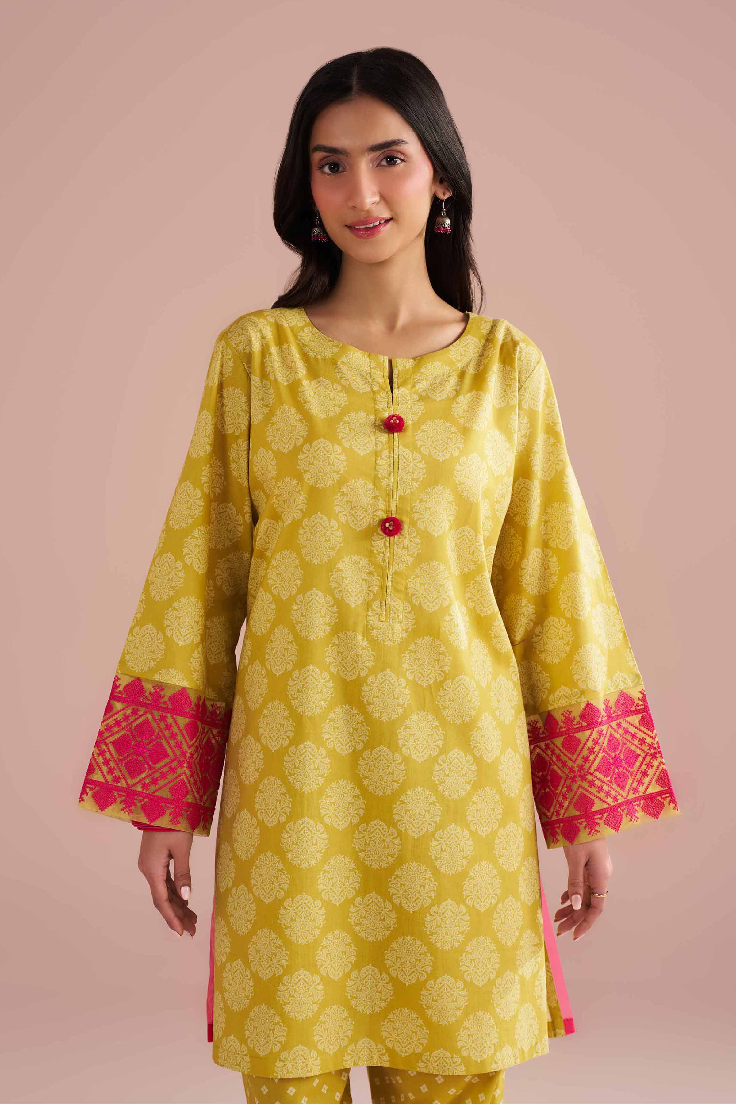 Nishat Linen PE26-208 Eid Harmony Prets 2026 - Image 2