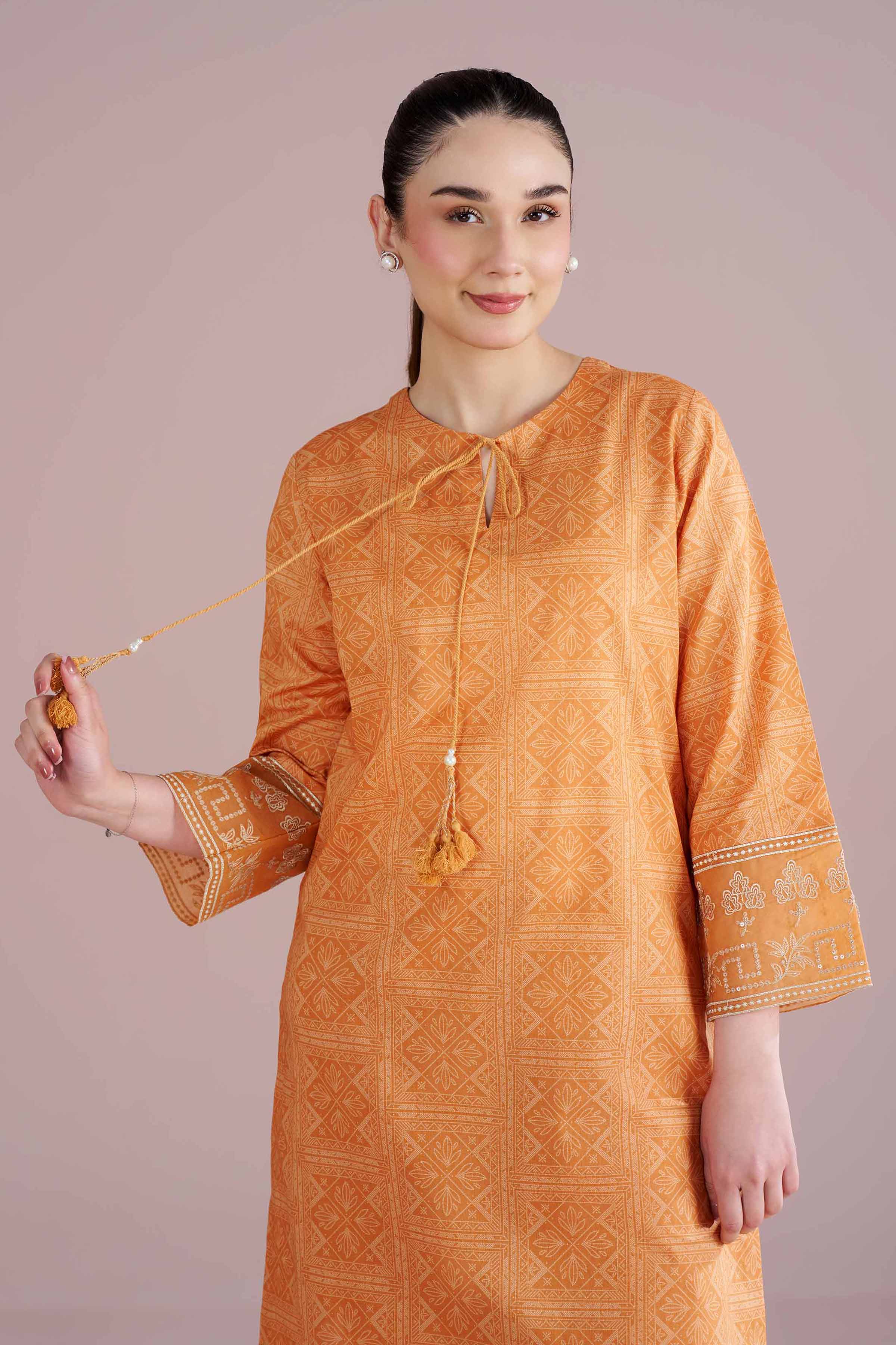 Nishat Linen PE26-218 Eid Harmony Prets 2026 - Image 2