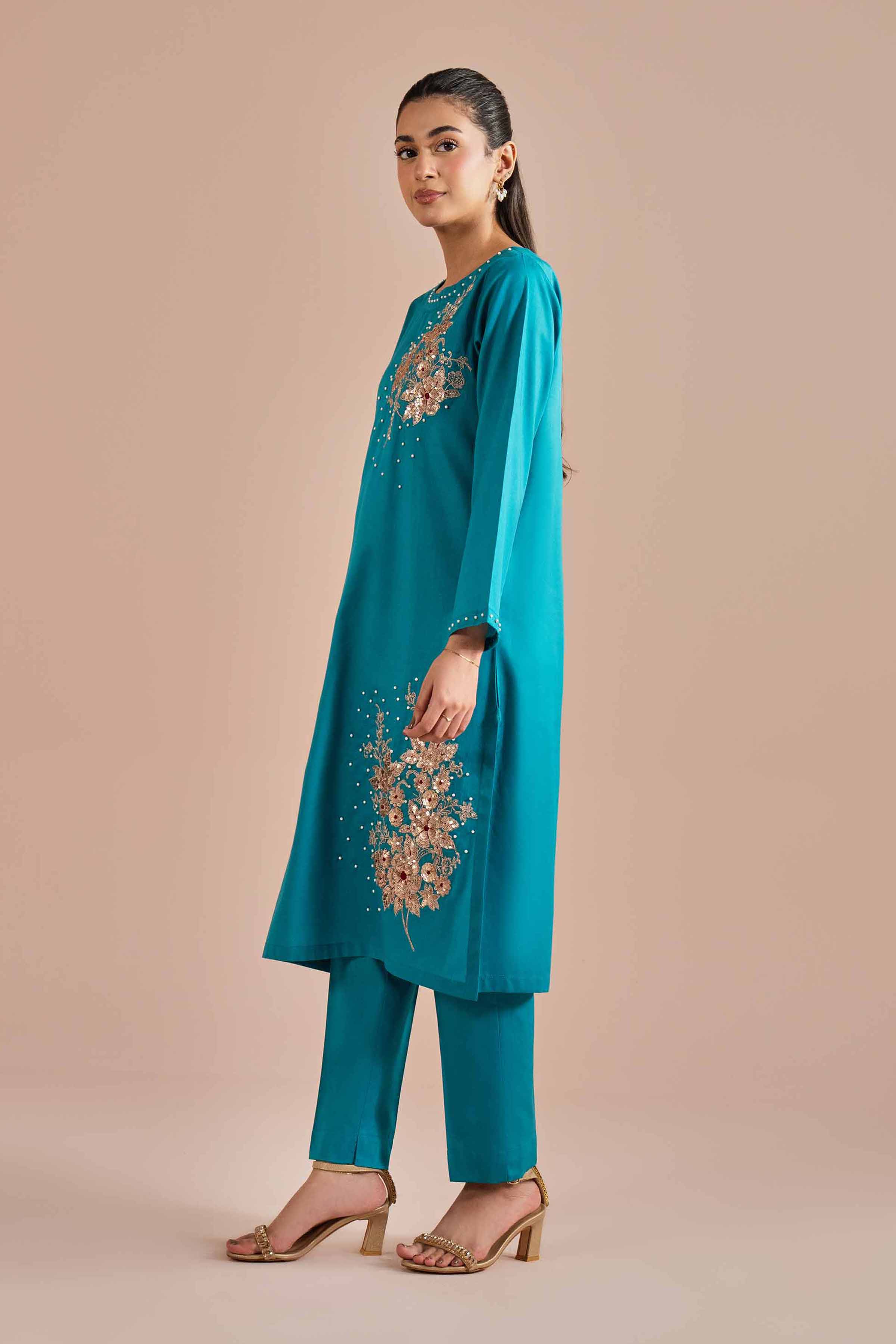 Nishat Linen PE26-246 Eid Harmony Prets 2026 - Image 2