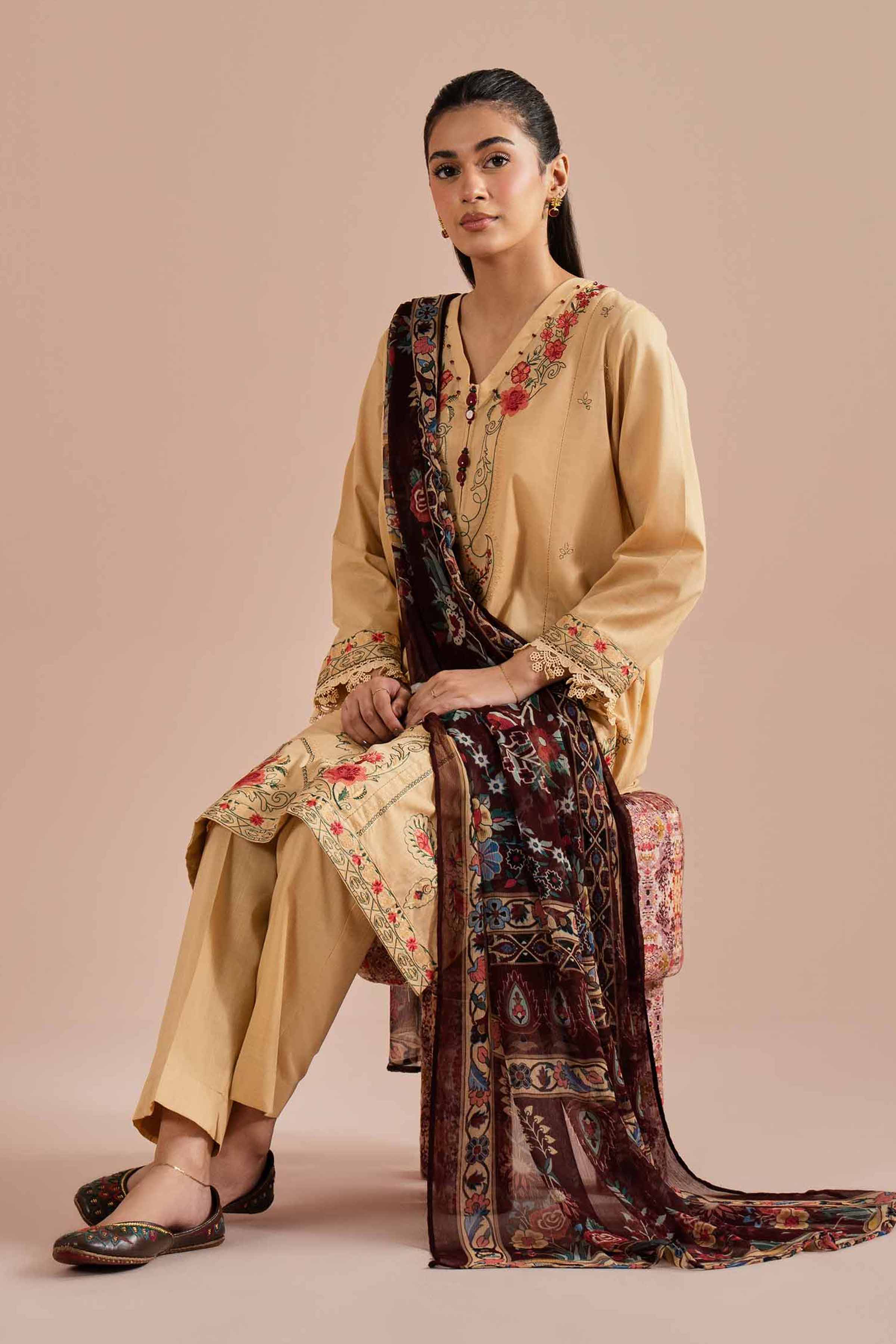 Nishat Linen PE26-67 Eid Harmony Prets 2026 - Image 2