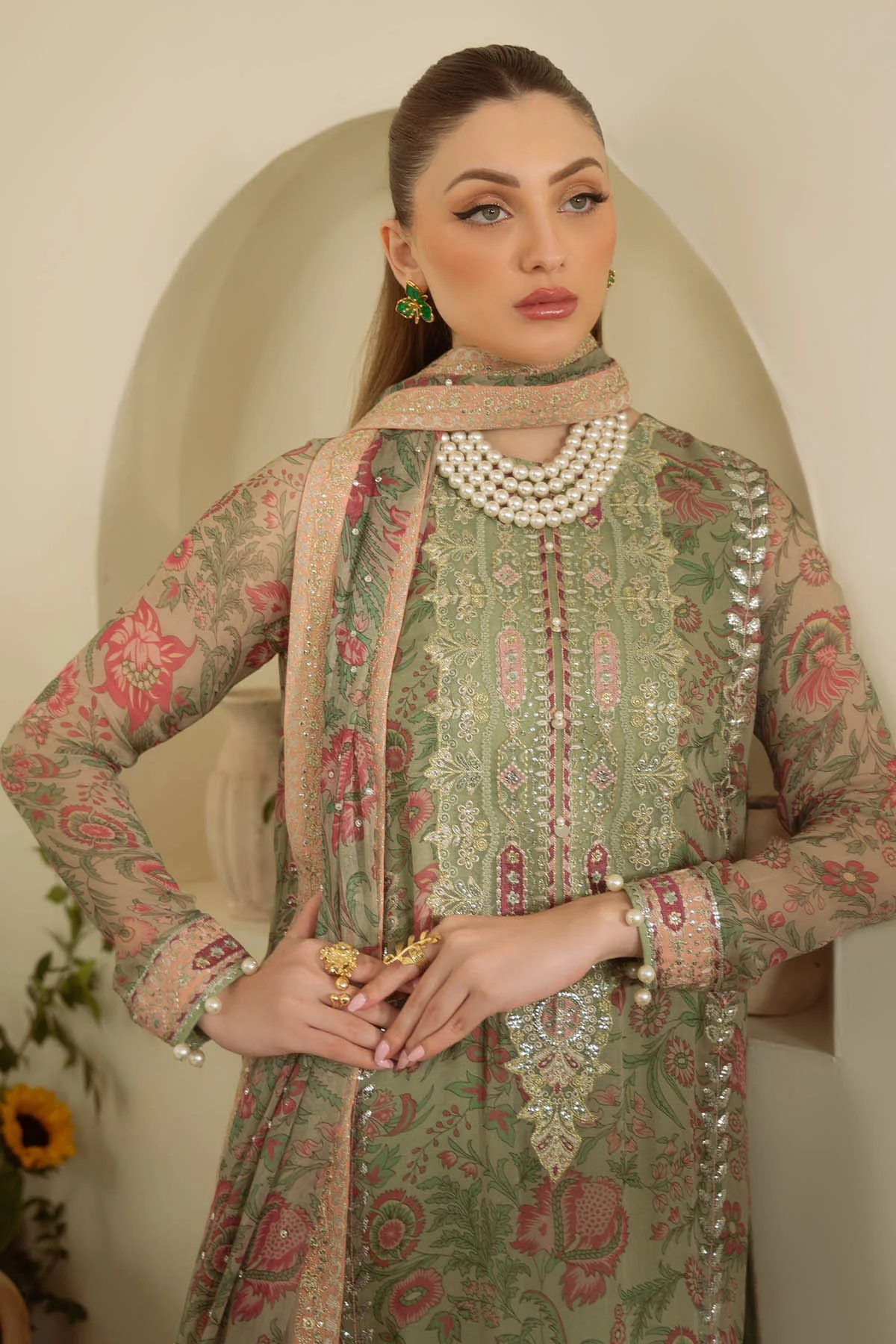 Nureh AM-08 Amaya Chiffon Luxe Formals 2025 - Image 2